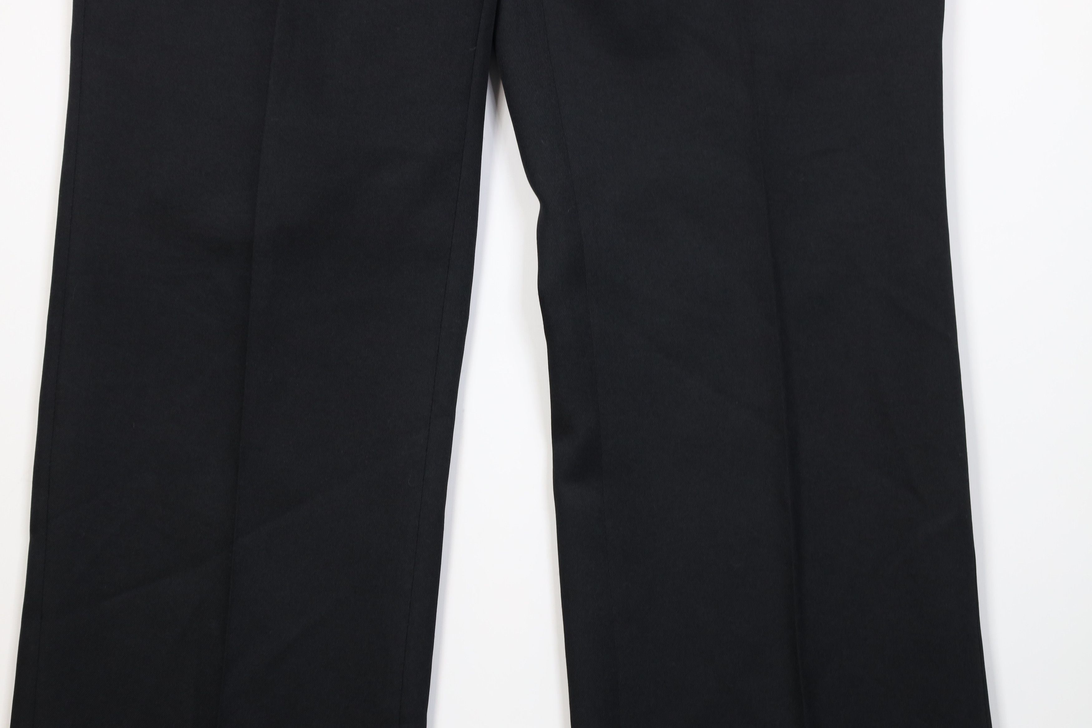 Vintage Vintage 70s Streetwear Flared Wide Leg Chino Pants Black USA Size US 36 / EU 52 - 3 Thumbnail