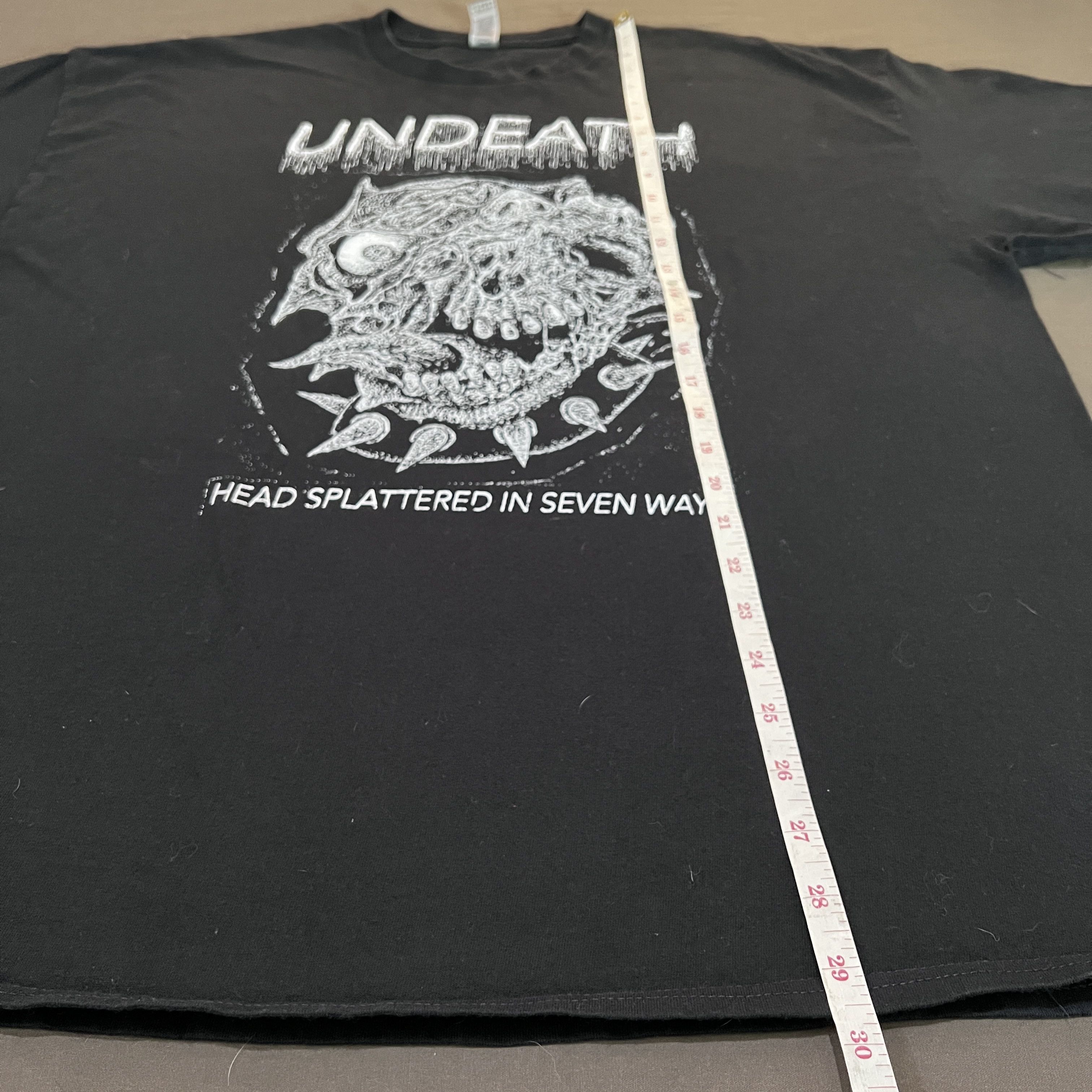 Band Tees Undeath Death Metal Promo Tee 2XL Size US XXL / EU 58 / 5 - 6 Thumbnail