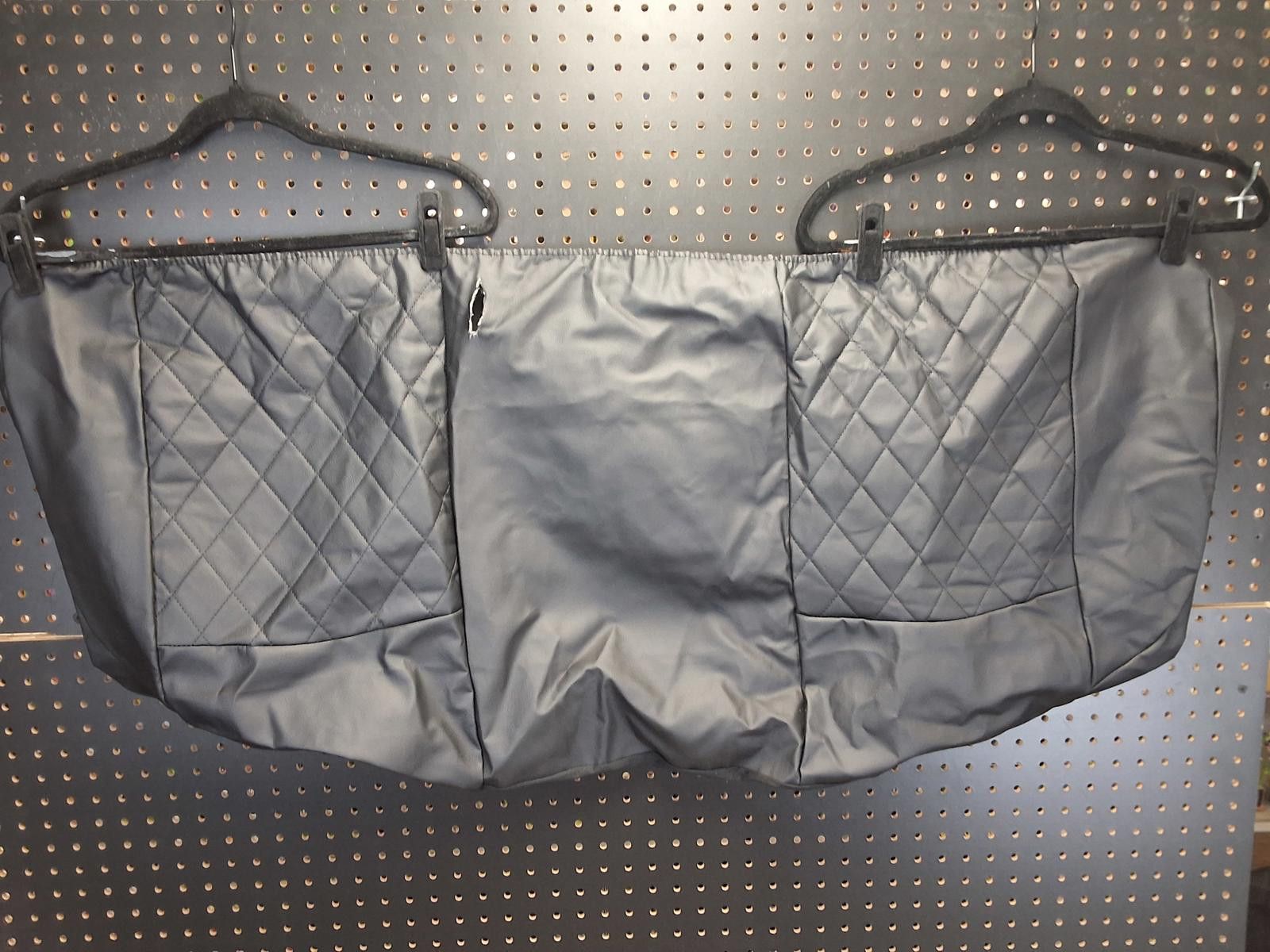 Other Sleek Black Quilted Car Seat Cover Set, Style Meets Comfort! Size ONE SIZE - 3 Thumbnail