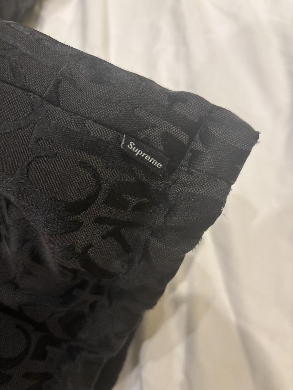 Supreme Supreme Jacquard Puffy Jacket Black F/W 2017 Collection Size US S / EU 44-46 / 1 - 5 Thumbnail