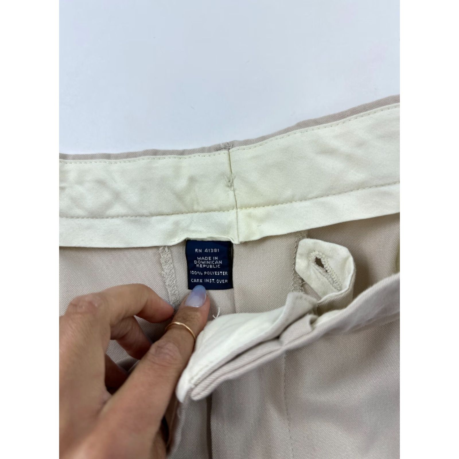 Polo Ralph Lauren Polo Ralph Lauren Pants Mens 40x30 Beige Pleated Straight Leg Beig e Polo Ralph Lauren Pants Mens 40x30 Beige Pleated Performance Straight Leg Size US L / EU 52-54 / 3 - 7 Thumbnail