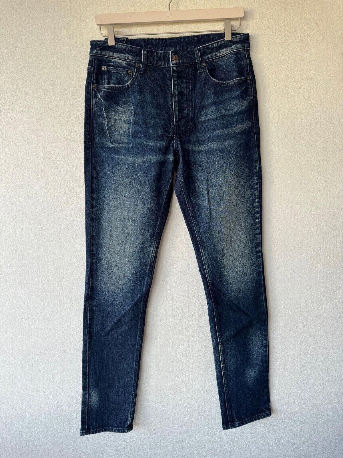 Ksubi new Ksubi mens denim jean chitch 32 blue lowlite no rips Size US 32 / EU 48 - 1 Thumbnail