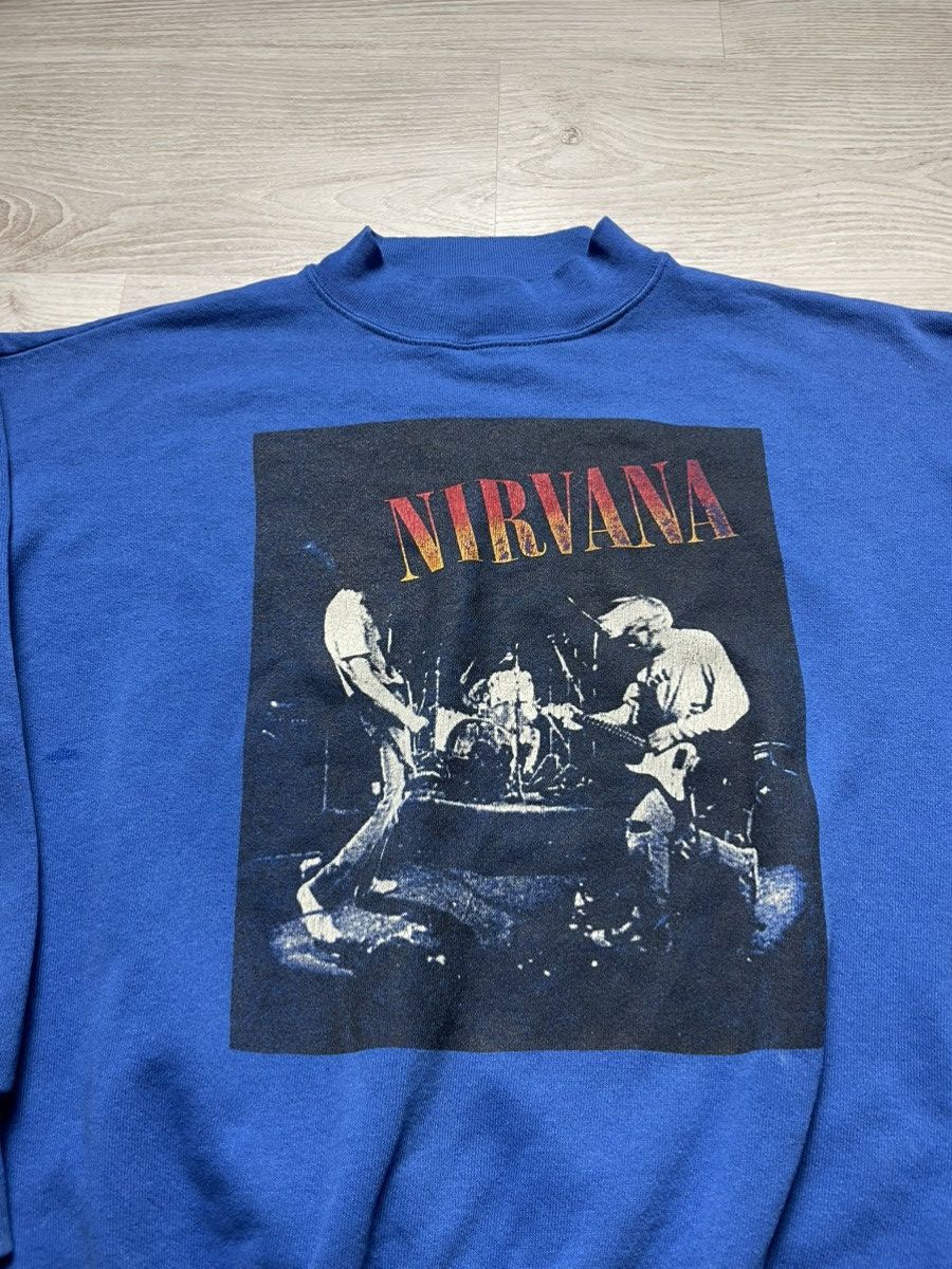 Nirvana Vintage 90s Nirvana sweatshirt crewneck USA promo Size US L / EU 52-54 / 3 - 3 Thumbnail