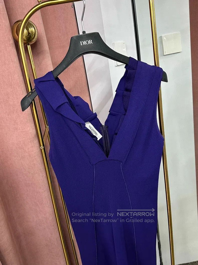 Valentino Valentino Purple sleeveless dress Size S / US 4 / IT 40 - 2 Thumbnail