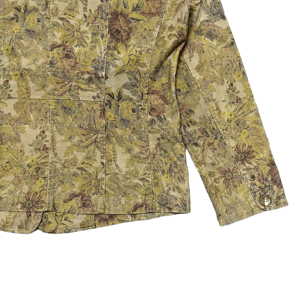 Longchamp Vintage Longchamp Floral Stretch Jacket Size M / US 6-8 / IT 42-44 - 12 Thumbnail