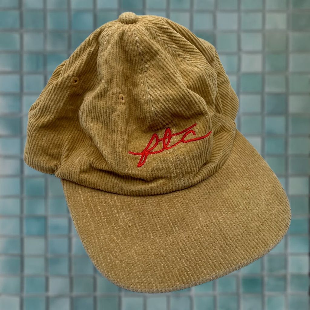 Vintage VINTAGE For The City Hat Cap Mens Beige Embroidered Cotton Corduroy Snapback Size ONE SIZE - 1 Thumbnail