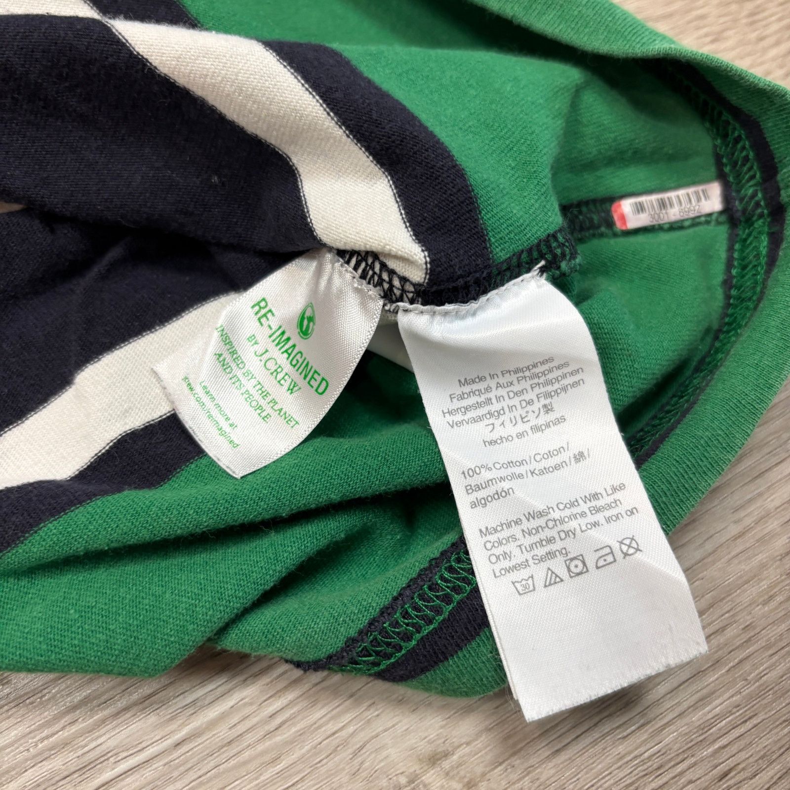 J.Crew J. Crew Oarsman Striped Retro T Shirt Men's Medium Size US M / EU 48-50 / 2 - 7 Thumbnail