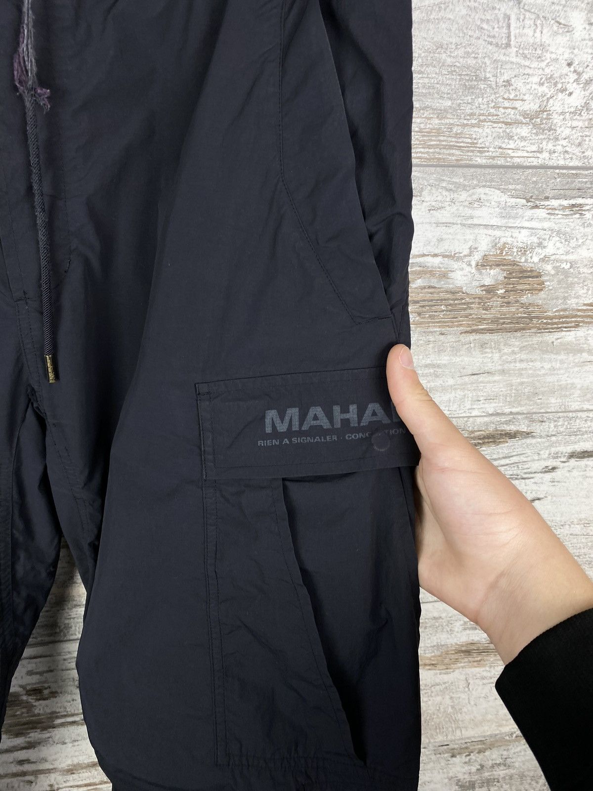 Maharishi Maharishi Cargo Pants 2000s Archive Techwear Military Style Size US 34 / EU 50 - 5 Thumbnail