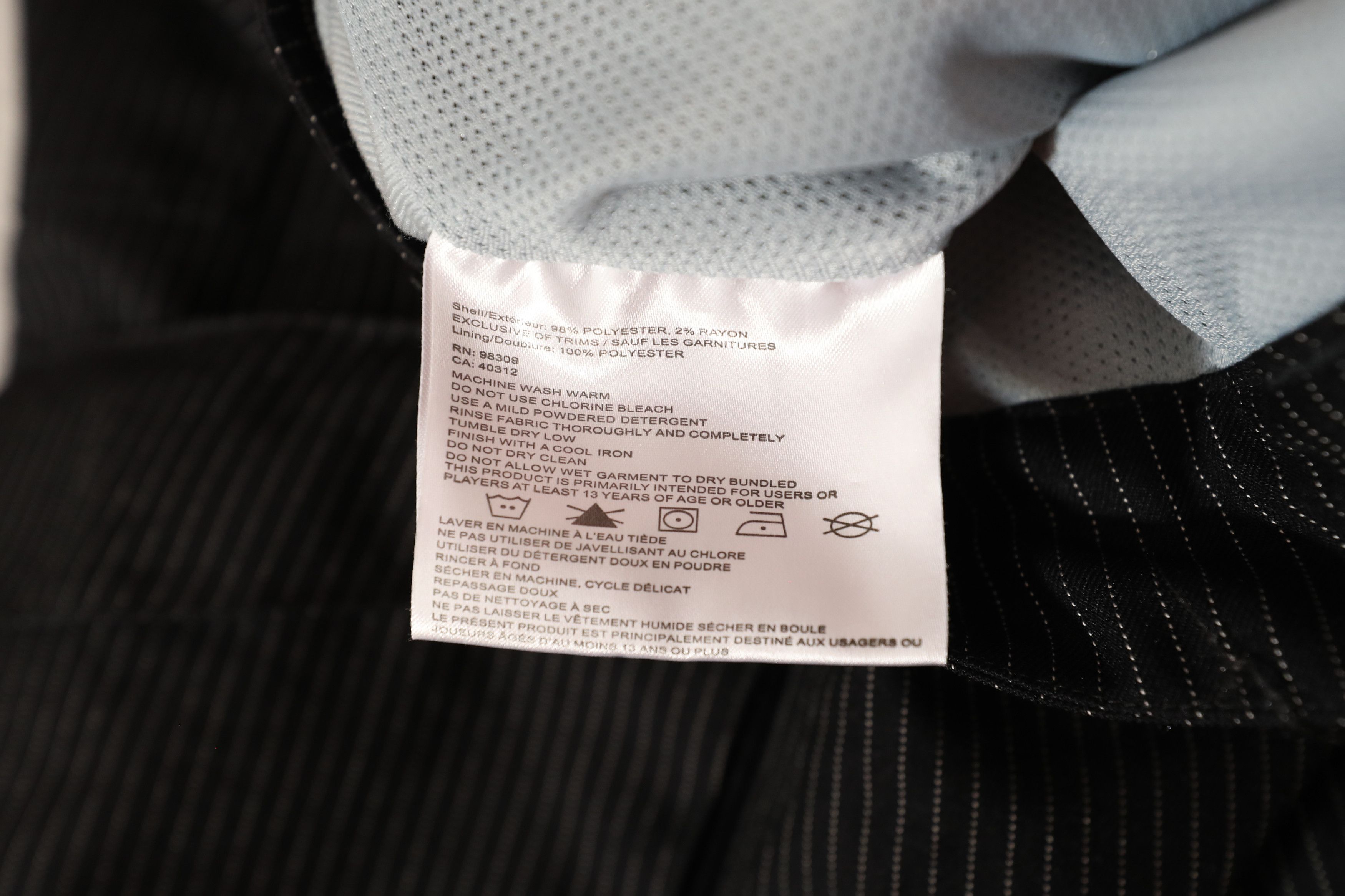 Bonfire Outerwear Bonfire ARC Classic Fit Black Striped Snow Pants 2009 (M) Size US 32 / EU 48 - 15 Thumbnail