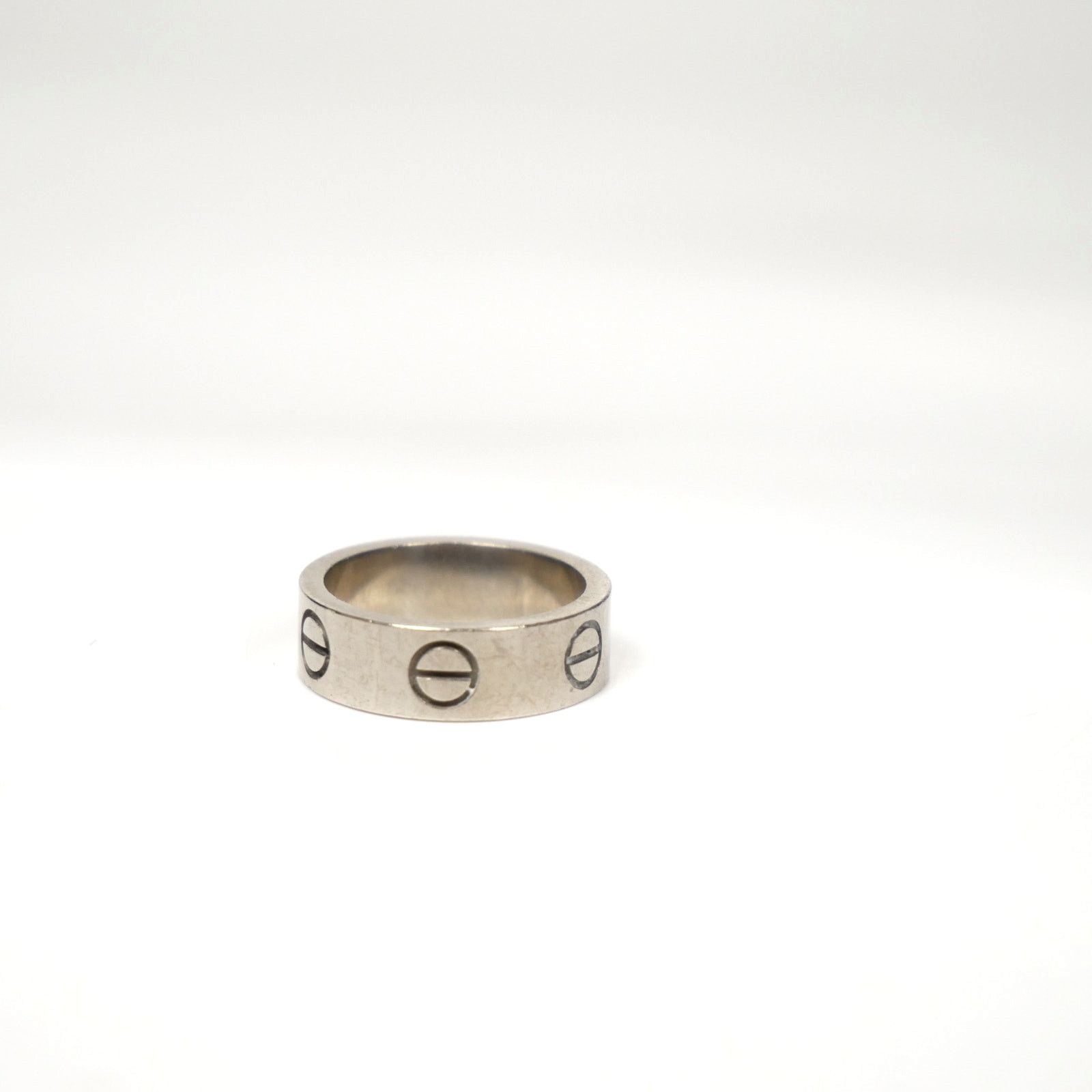 Cartier Cartier Love Ring 18K White Gold Size ONE SIZE - 5 Thumbnail