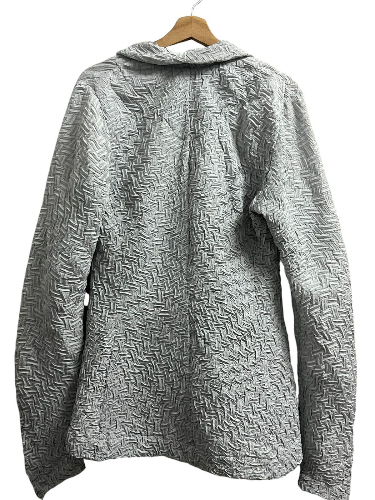 Issey Miyake ISSEY MIYAKE Design Pleats Jacket Grey 2 Size XS / US 0-2 / IT 36-38 - 2 Thumbnail