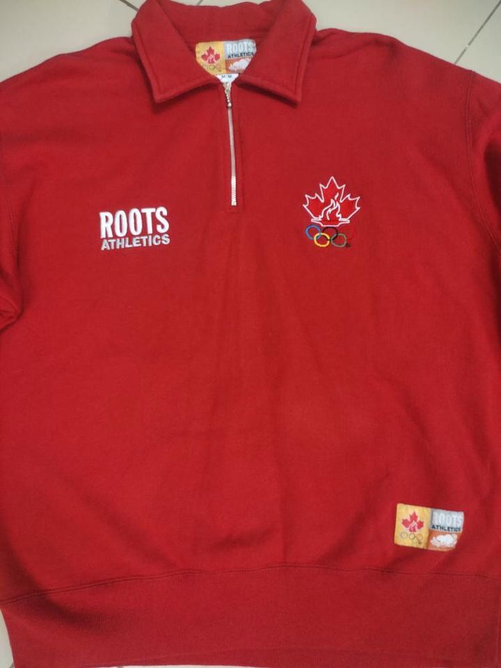 Roots × Vintage ROOTS CANADA OLYMPICS HALF ZIPPER Size US M / EU 48-50 / 2 - 2 Thumbnail
