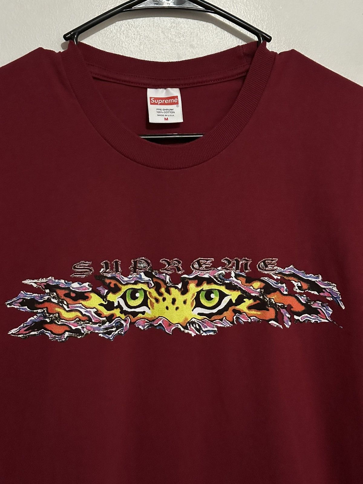 Supreme Supreme Eyes Tee Size US M / EU 48-50 / 2 - 2 Thumbnail