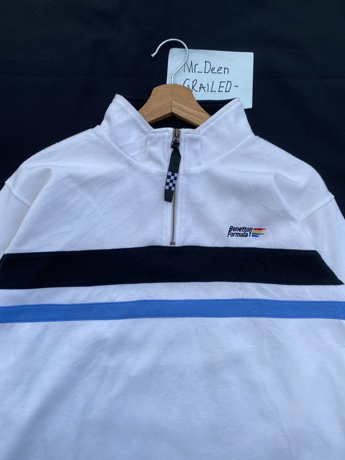 Benetton Rare Vintage Benetton Formula One Sweater Size US M / EU 48-50 / 2 - 8 Thumbnail