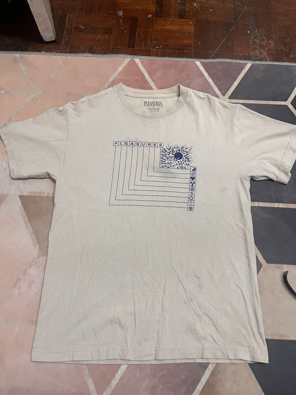 Pleasures pleasures religion sperm tee Size US M / EU 48-50 / 2 - 3 Thumbnail