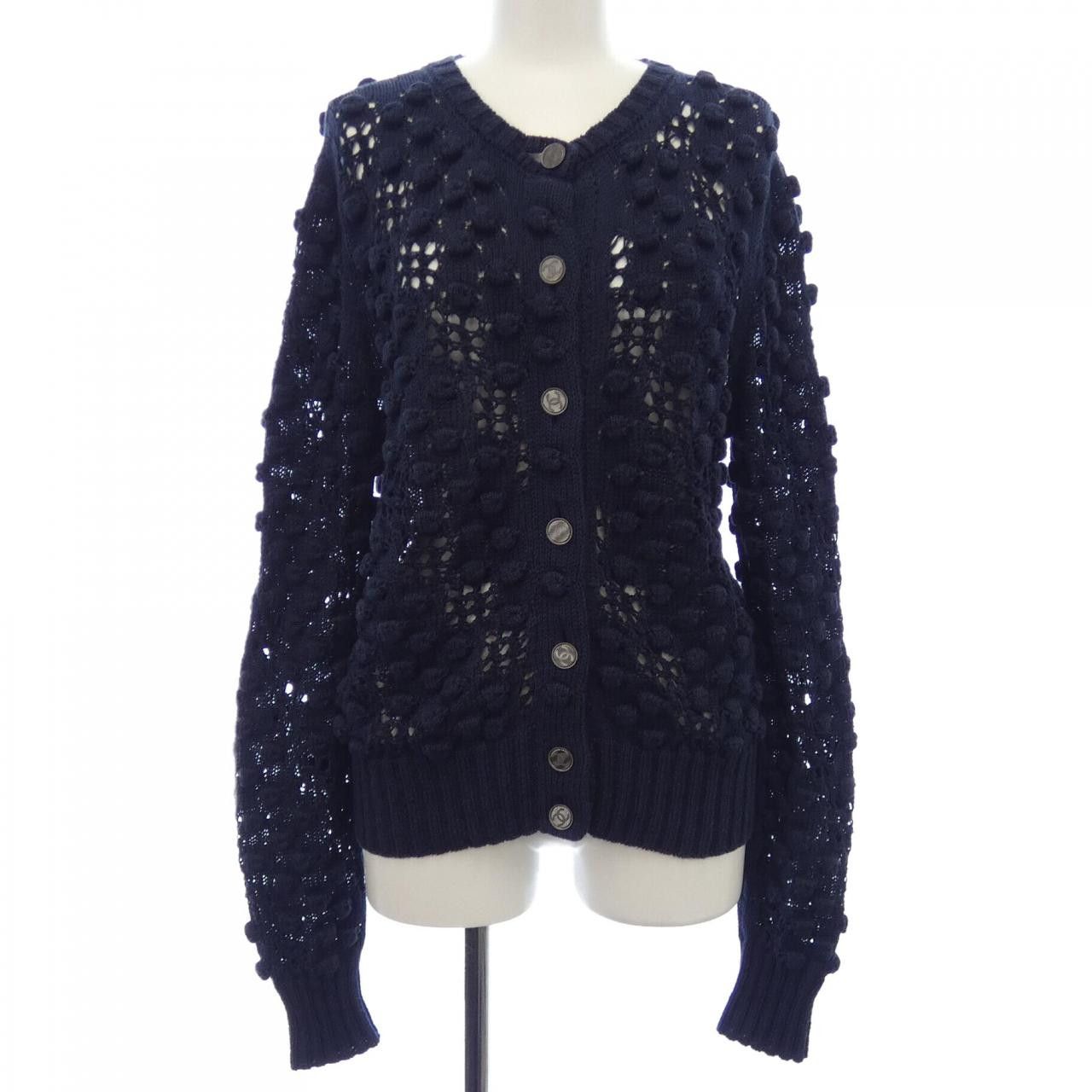 Chanel Chanel Chanel P56223K07331 Cardigan Cotton Tops P56223K07331 DUTY FREE for USA Size ONE SIZE - 1 Thumbnail