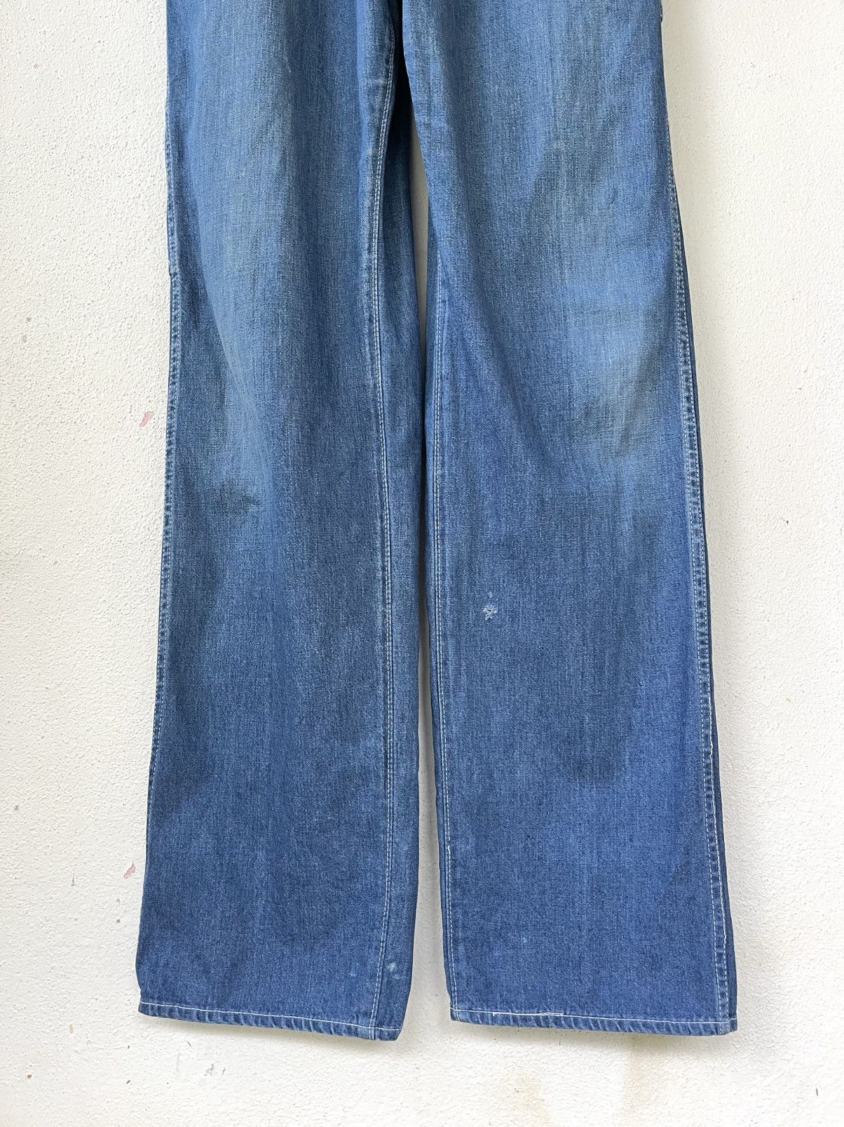 Vintage vintage BOBSON Denim Overalls/ Dungarees Size US 33 - 10 Thumbnail