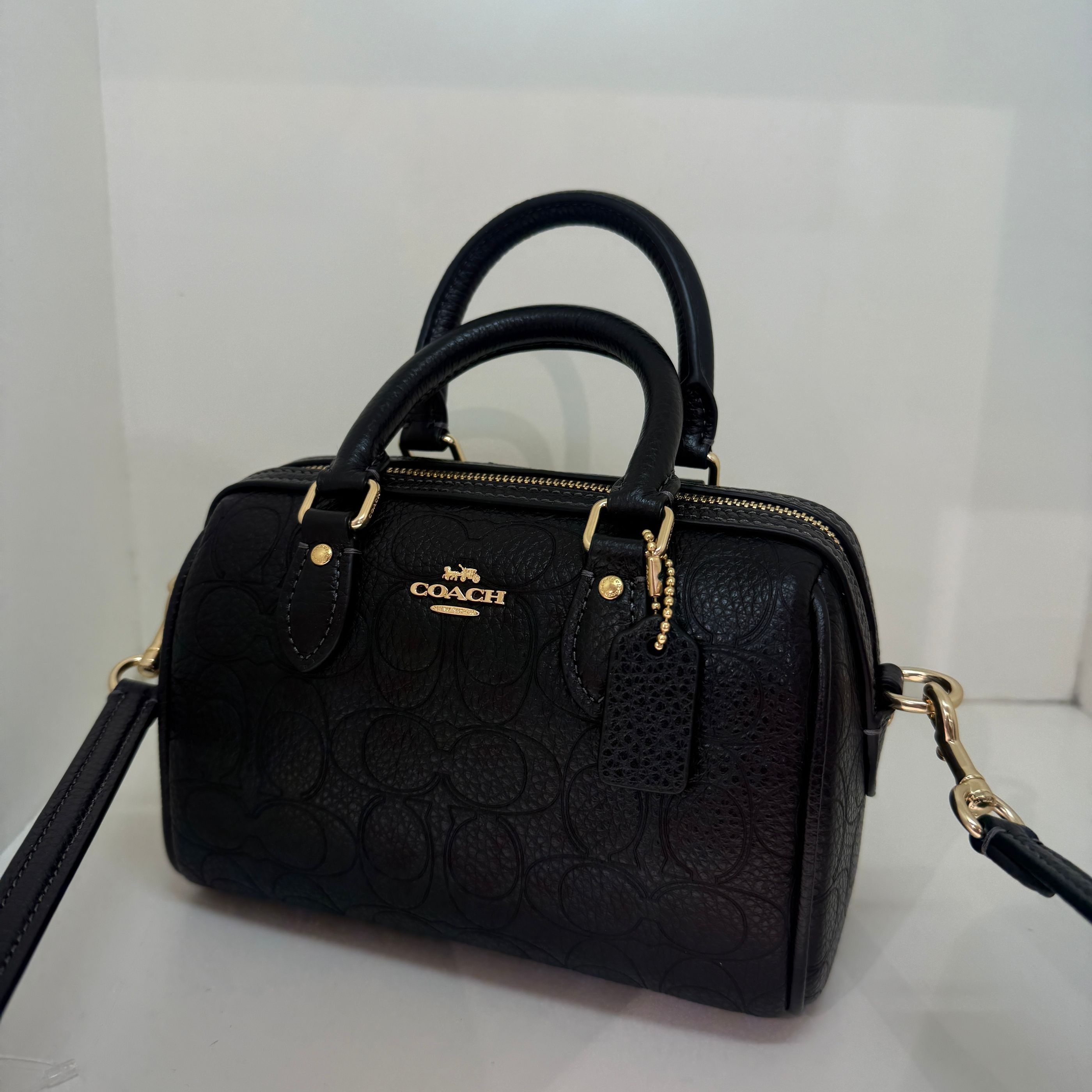 coach Mini Rowan Crossbody Bag In Signature Leather ccf28