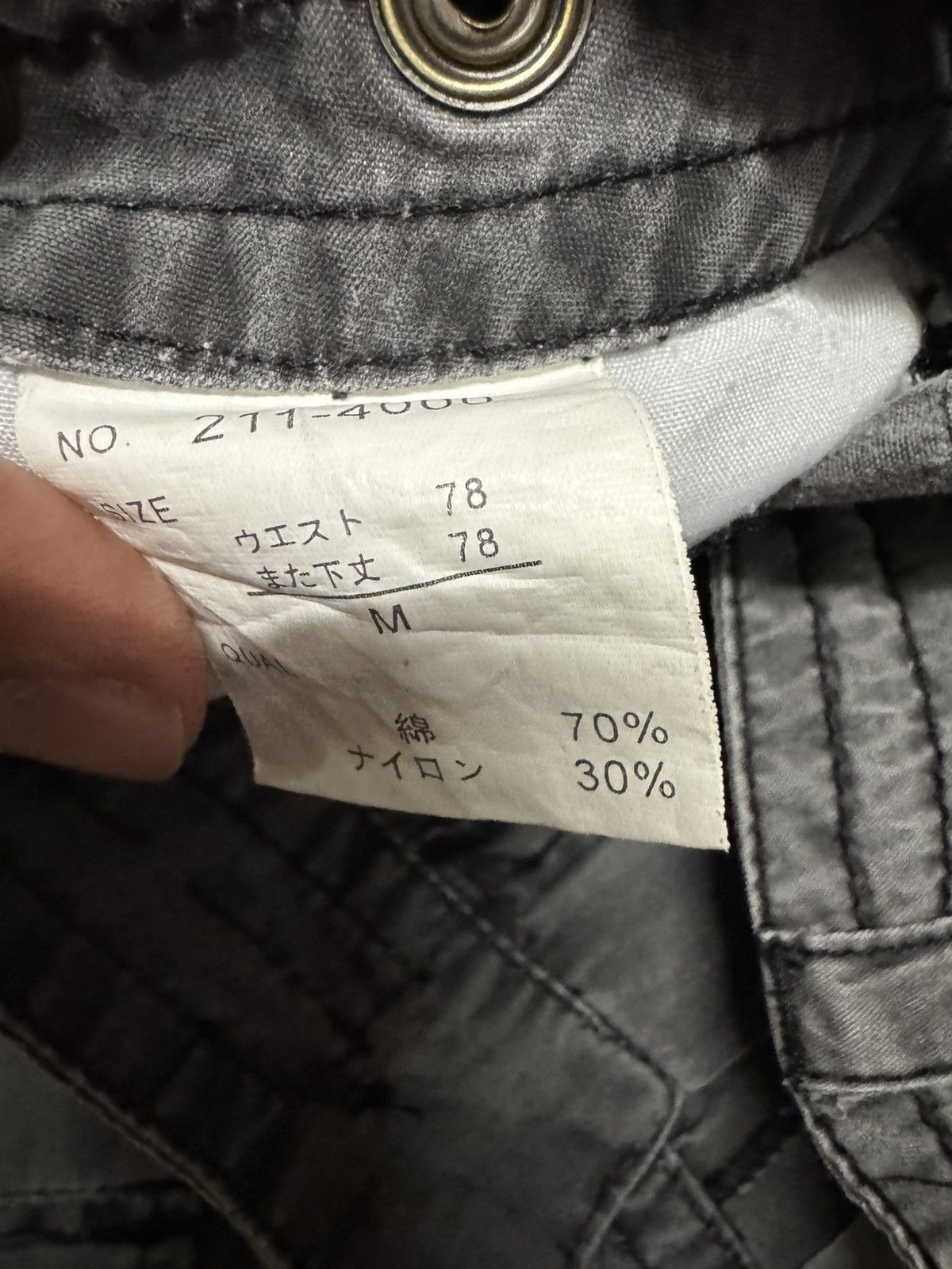 Tornado Mart VINTAGE JAPANESE FADED CARGO PANTS Size US 31 - 10 Thumbnail