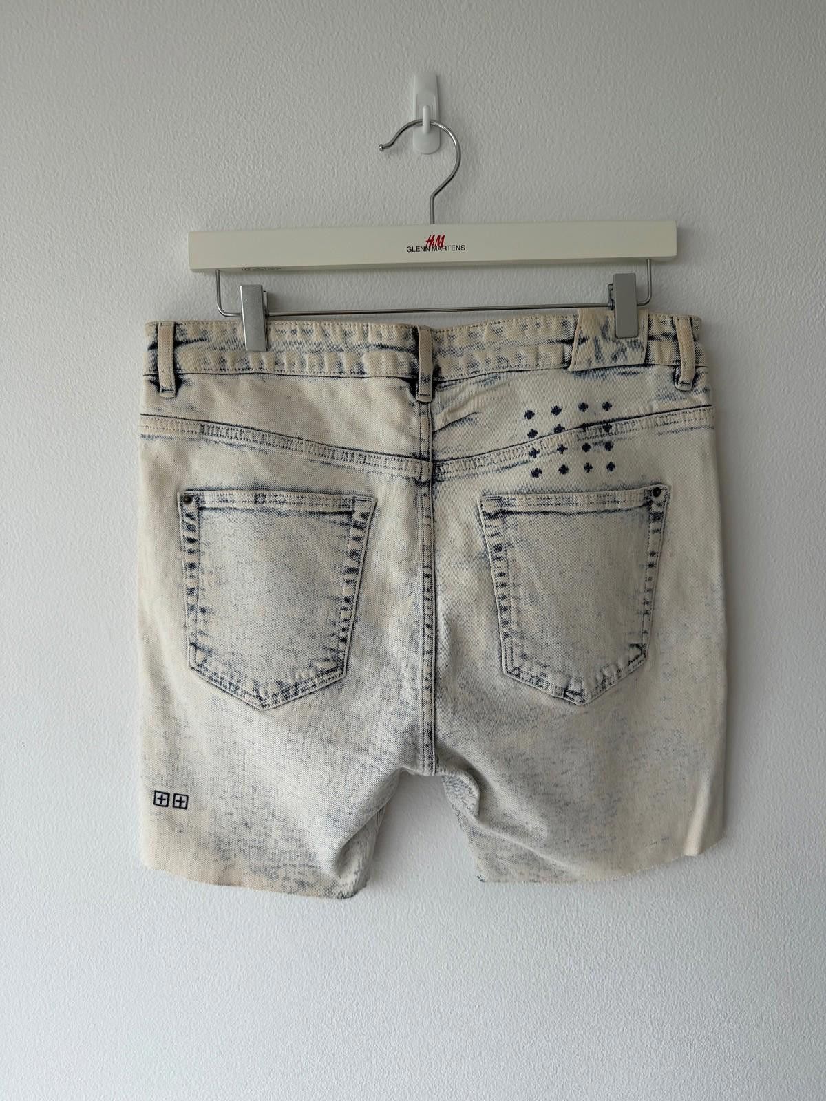 Ksubi new Ksubi mens denim shorts chopper white blue 32 34 Size US 32 / EU 48 - 5 Thumbnail