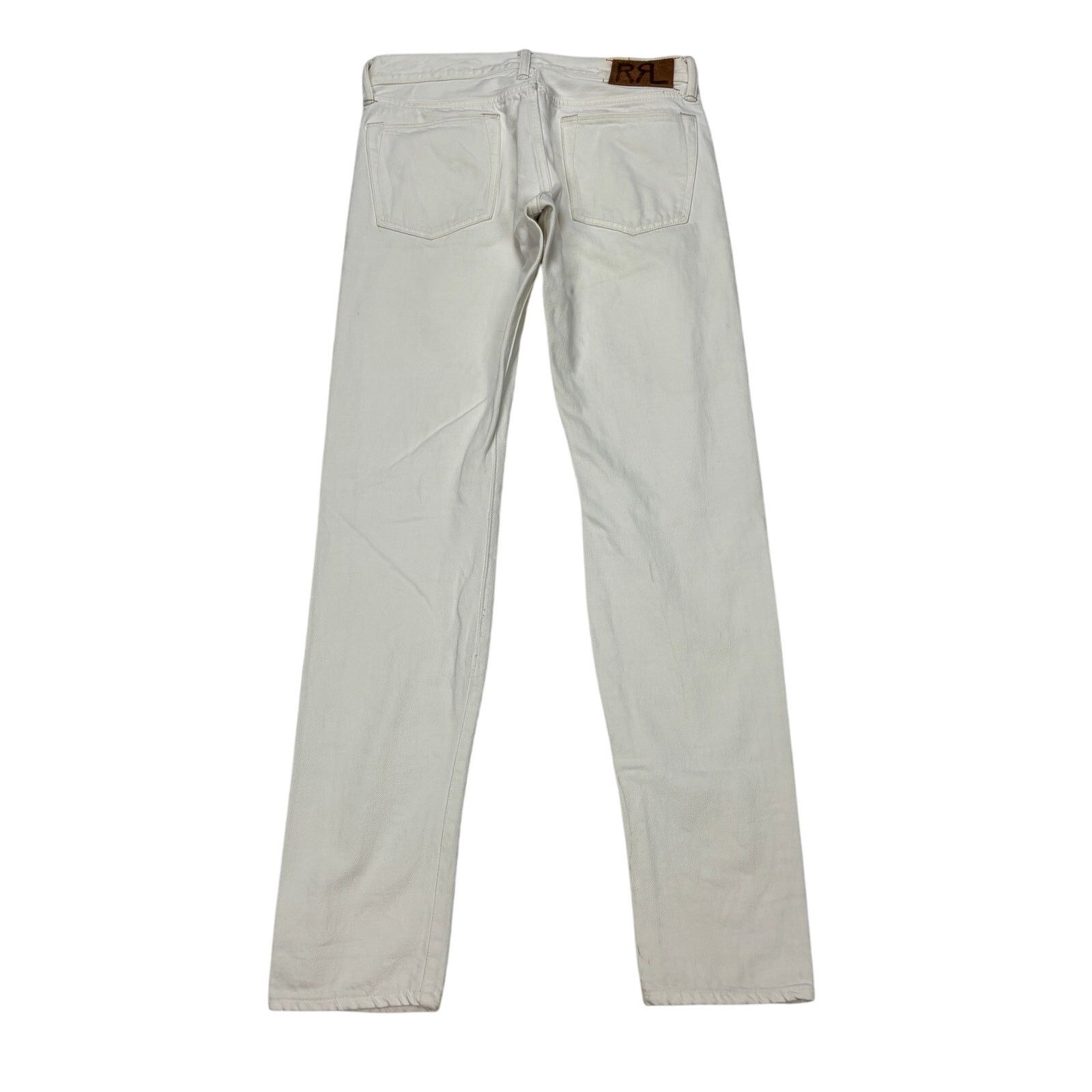 RRL Ralph Lauren RRL Double RL Slim Fit Japan Woven Selvedge Denim Jeans 29 Size US 29 - 2 Thumbnail