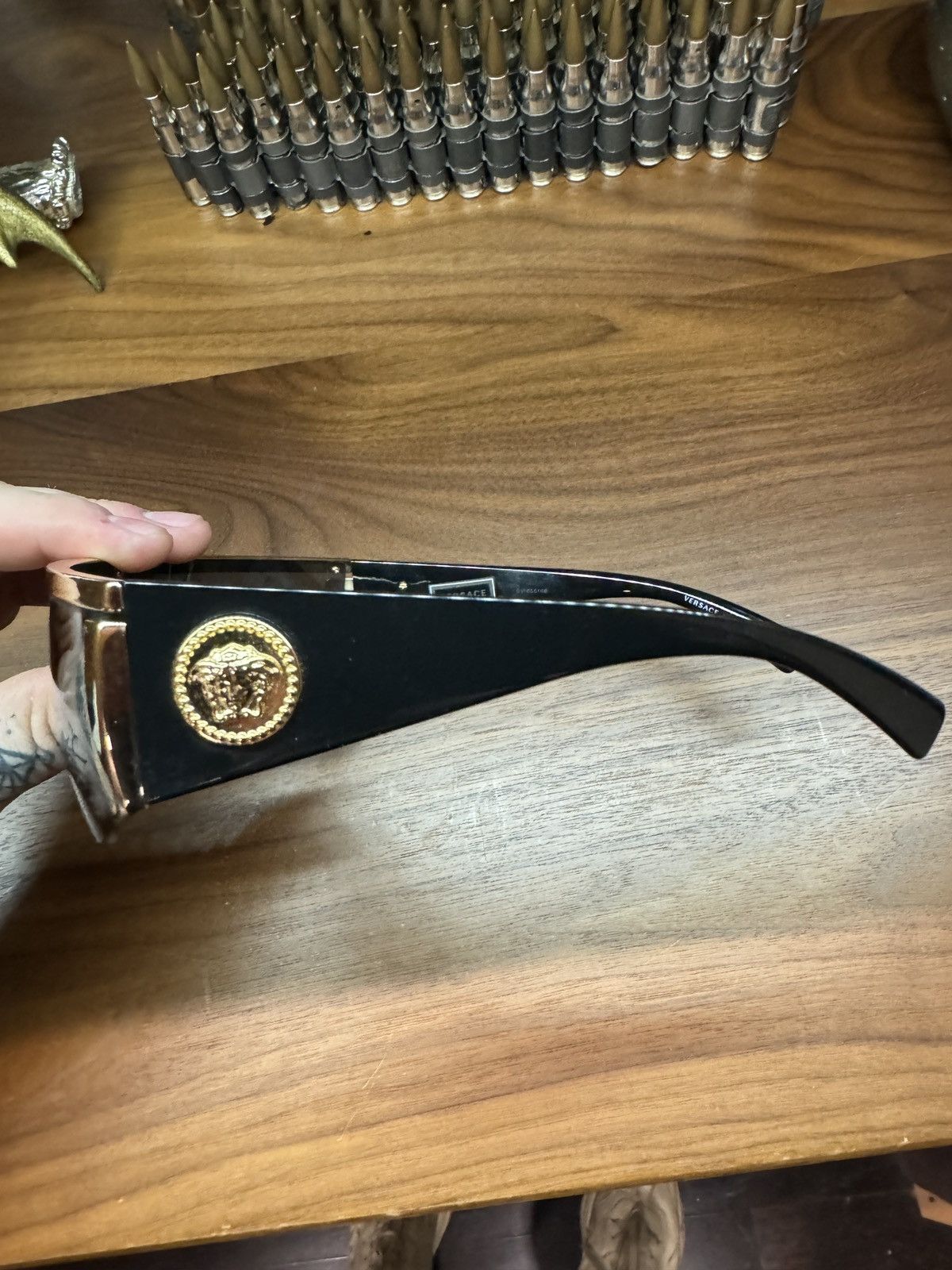 Versace Versace Tribute Visor Sunglasses Size ONE SIZE - 8 Thumbnail