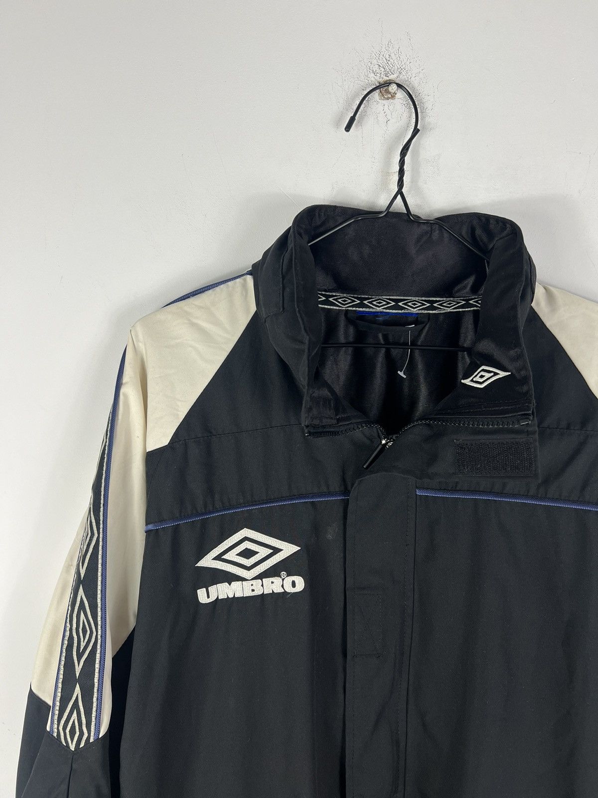 Umbro Vintage 90s Umbro Zip Drill Jacket Size US XL / EU 56 / 4 - 2 Thumbnail