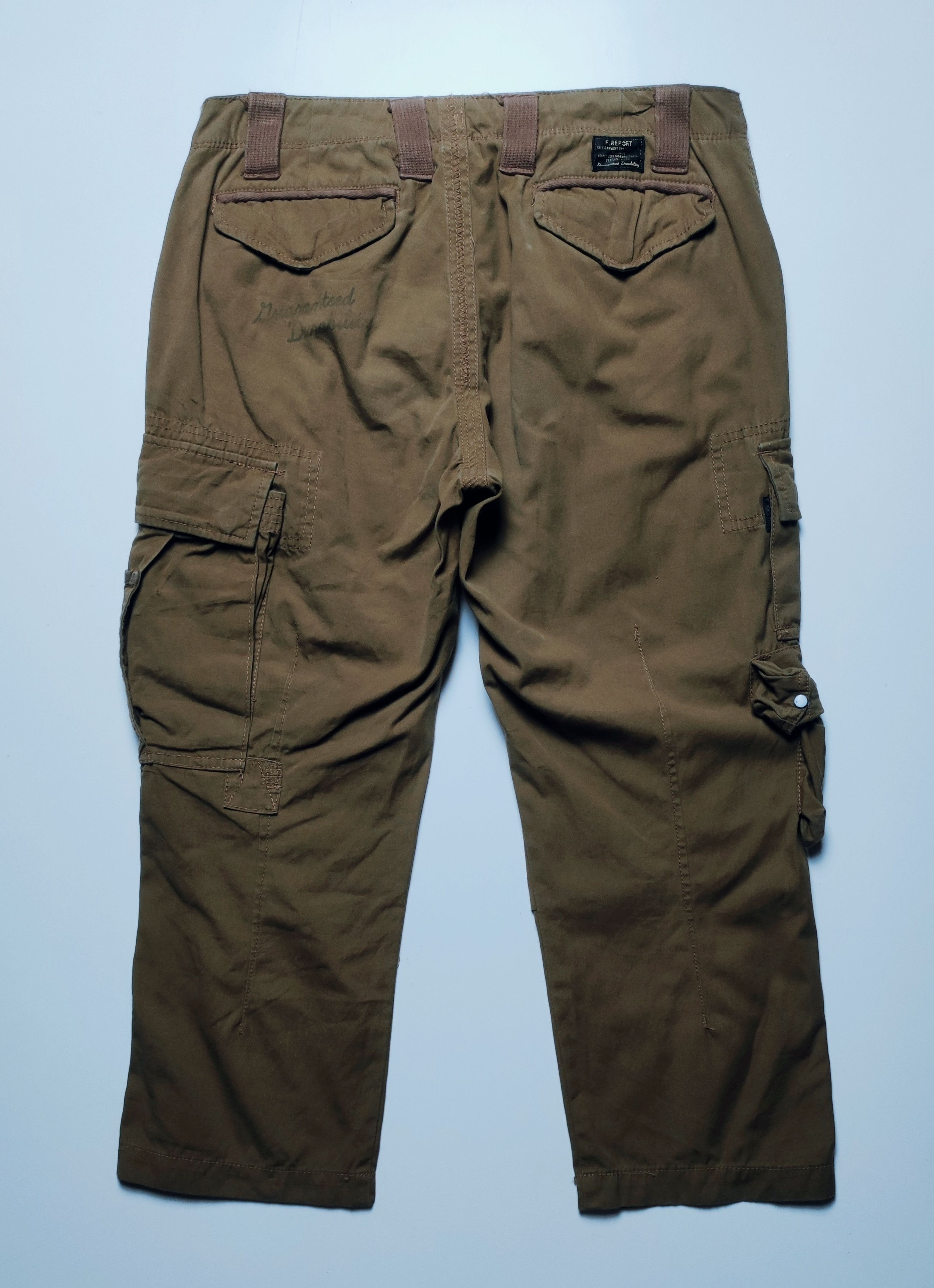 Other Flash Report Army Inspired Multipocket Cargo 3/4 Pants Size US 31 - 3 Thumbnail