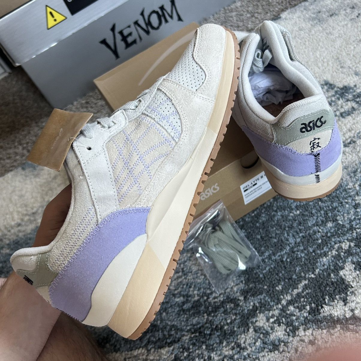 AFEW × Asics × Vintage 1201A479-023 JAPAN GERMANY GEL LYTE 3 BEAUTY OF iMPERFECTiON Size US 10 / EU 43 - 18 Thumbnail