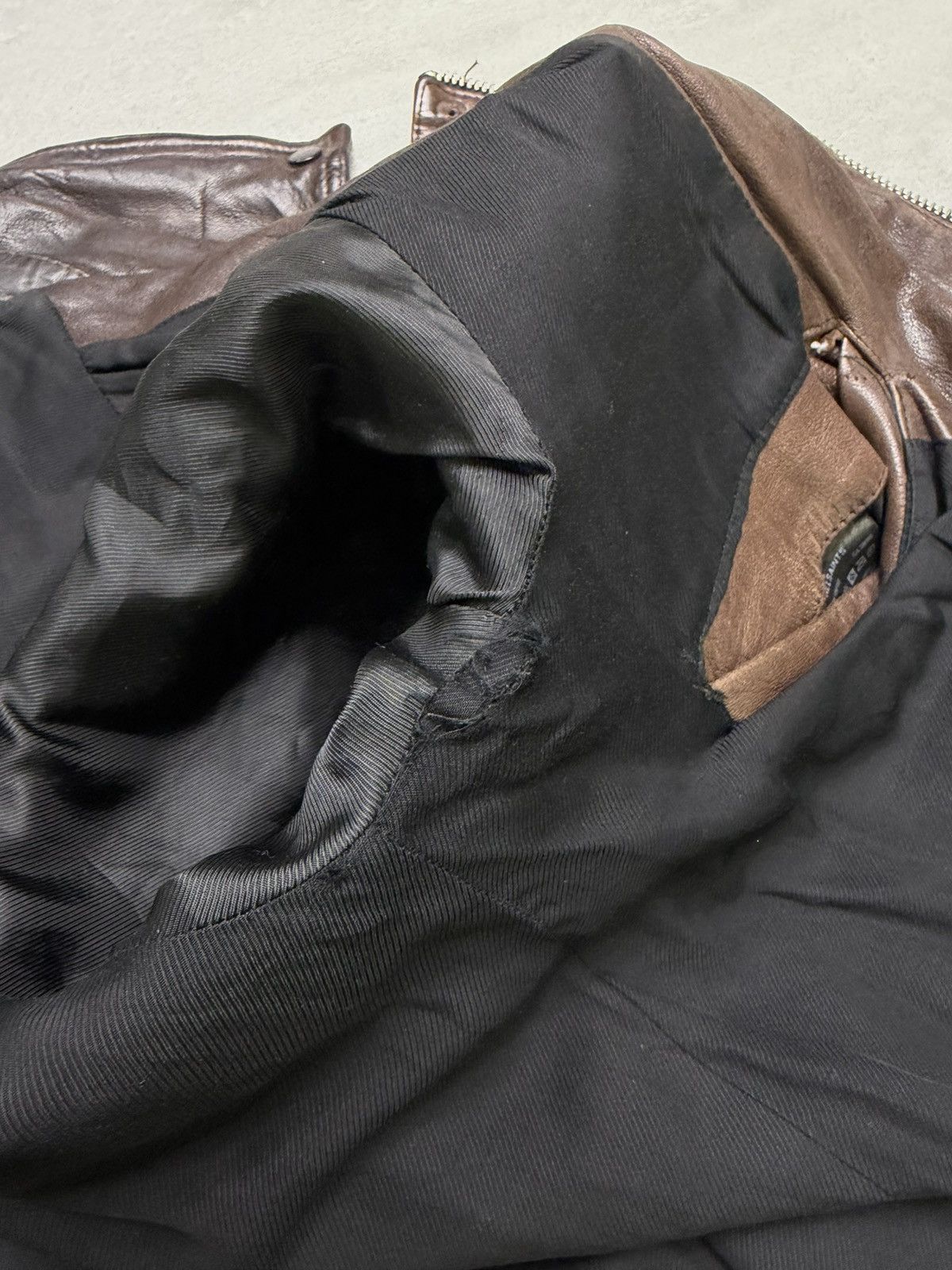 Allsaints AllSaints distressed Conroy Leather Biker Jacket, Oxblood Size US M / EU 48-50 / 2 - 22 Thumbnail