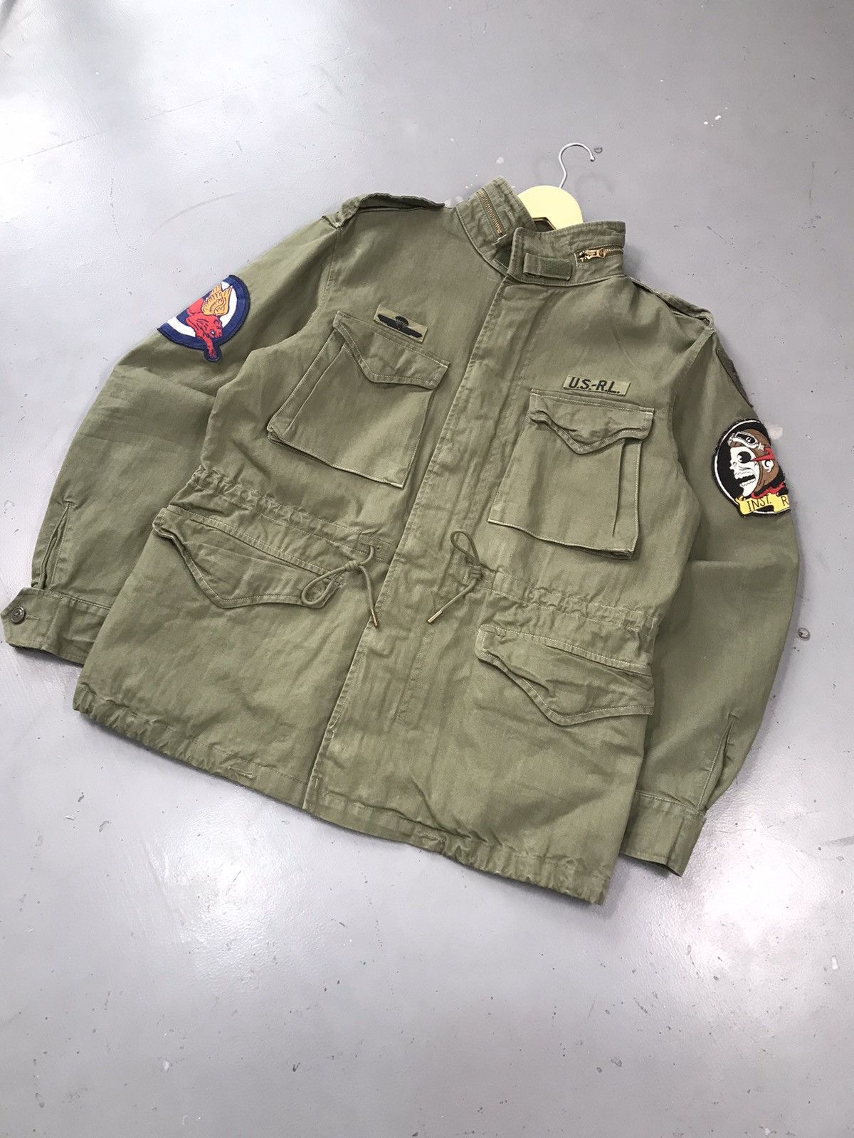 Designer × Polo Ralph Lauren × Vintage Ralph Lauren polo four pocket patch work chore jacket Size US M / EU 48-50 / 2 - 2 Thumbnail