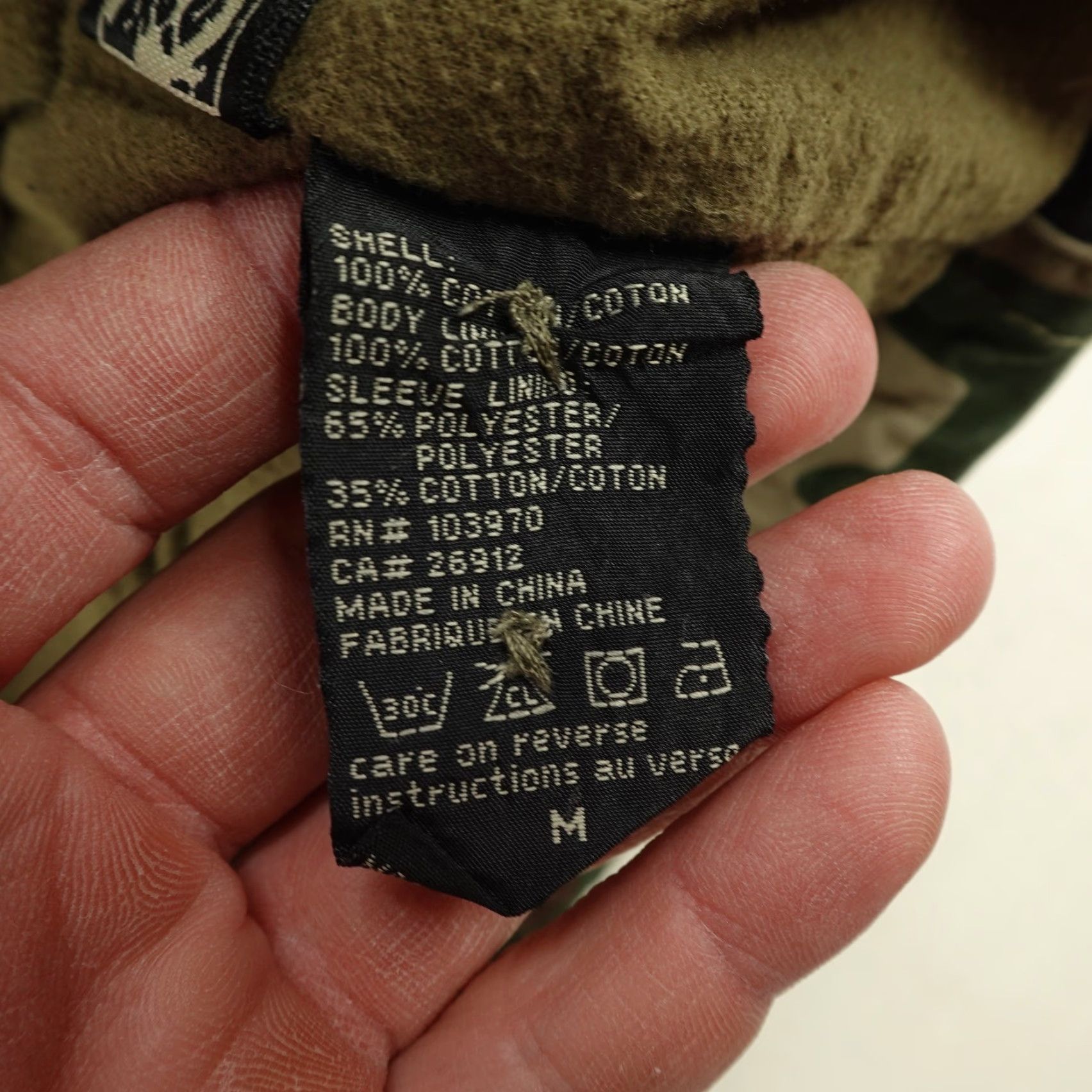 Obey Obey Propaganda Jacket Mens Medium Green Camo Military Field Coat Hidden Hood Size US M / EU 48-50 / 2 - 5 Thumbnail
