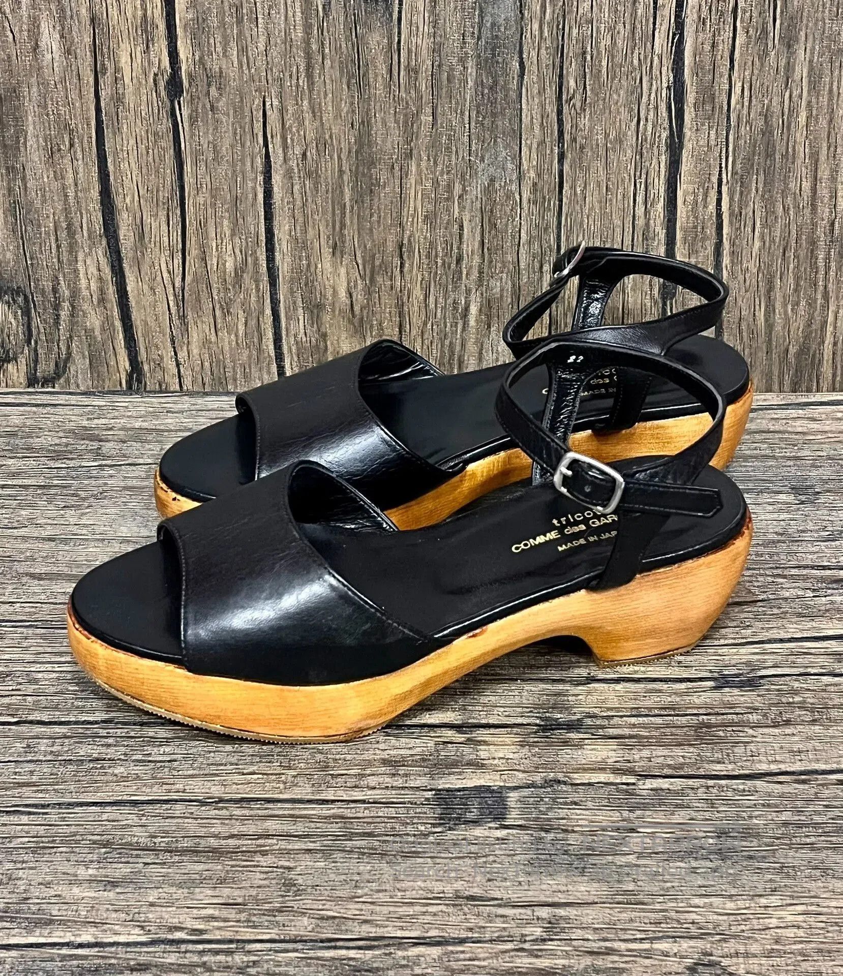 Tricot Comme des Garcons comme des garcons 90s tricot sandals. Size US 6 / IT 36 - 2 Thumbnail