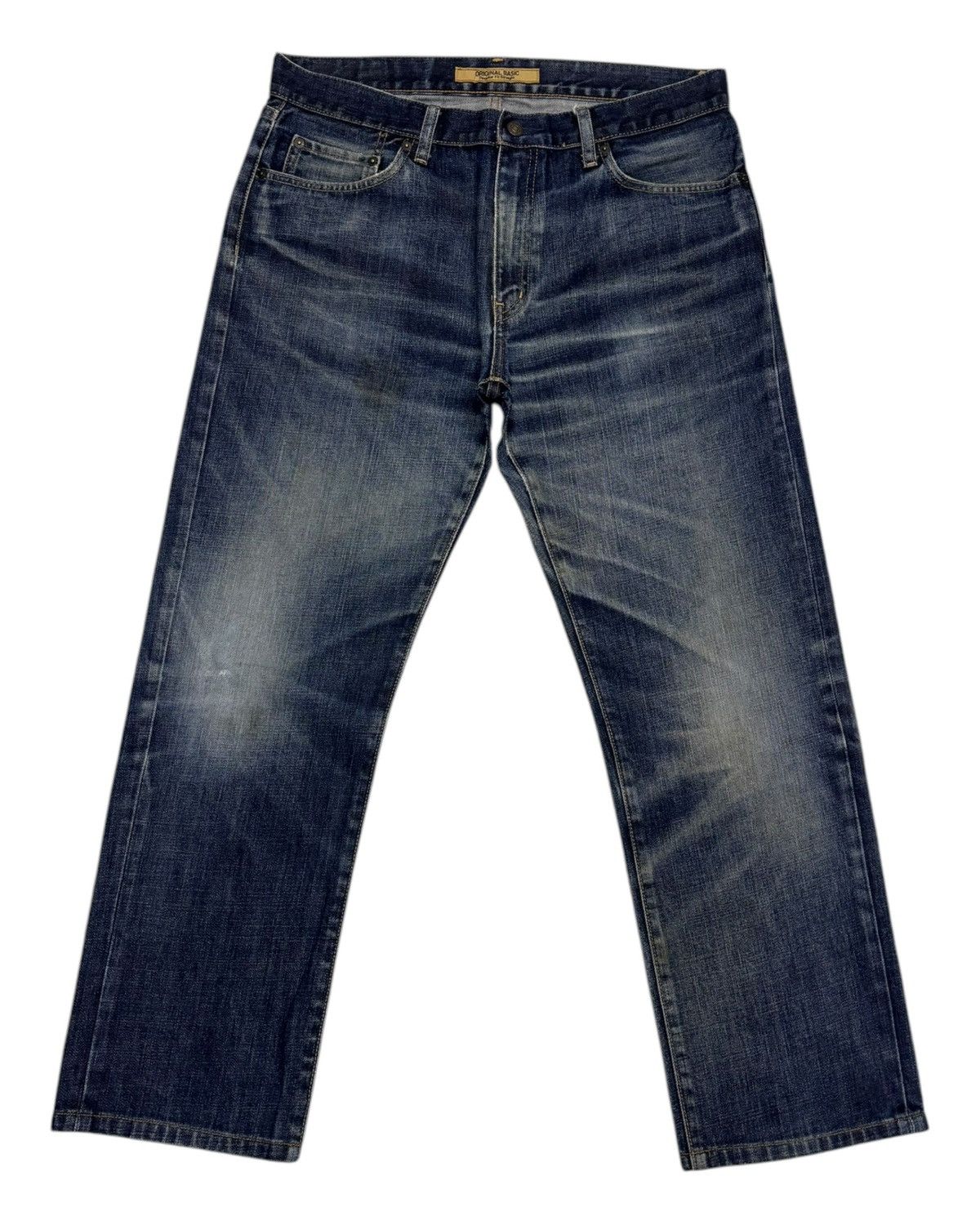 Jean × Undercover × Uniqlo UNIQLO S-002 DENIM BAGGY JEAN UNDERCOVER STYLE BASIC Size US 34 / EU 50 - 7 Thumbnail