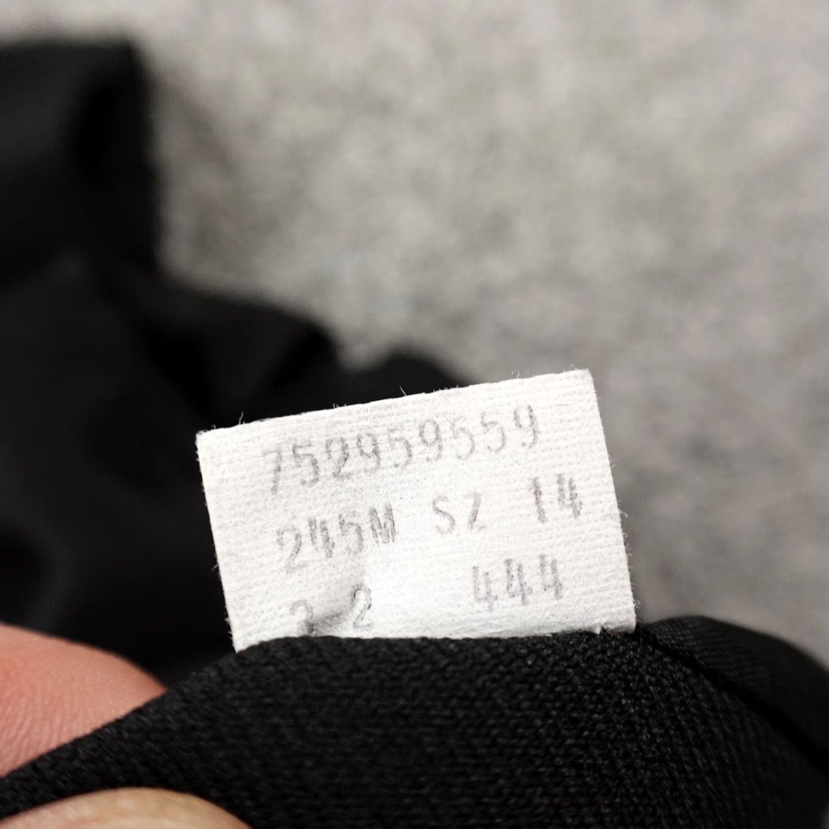 Levi's VTG Levi's Jacket Blazer Womens 14 Black Button Overcoat Levi Strauss Wool Jacket Coat Size XL / US 12-14 / IT 48-50 - 5 Thumbnail