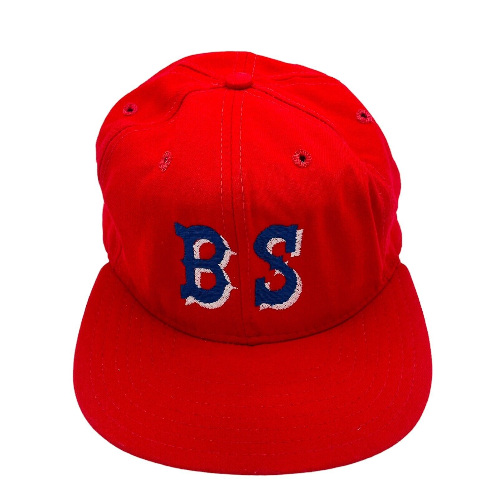New Era VTG 80s Boston Red Sox New Era Pro Model Hat USA Sz 7 1/4 Size ONE SIZE - 1 Thumbnail