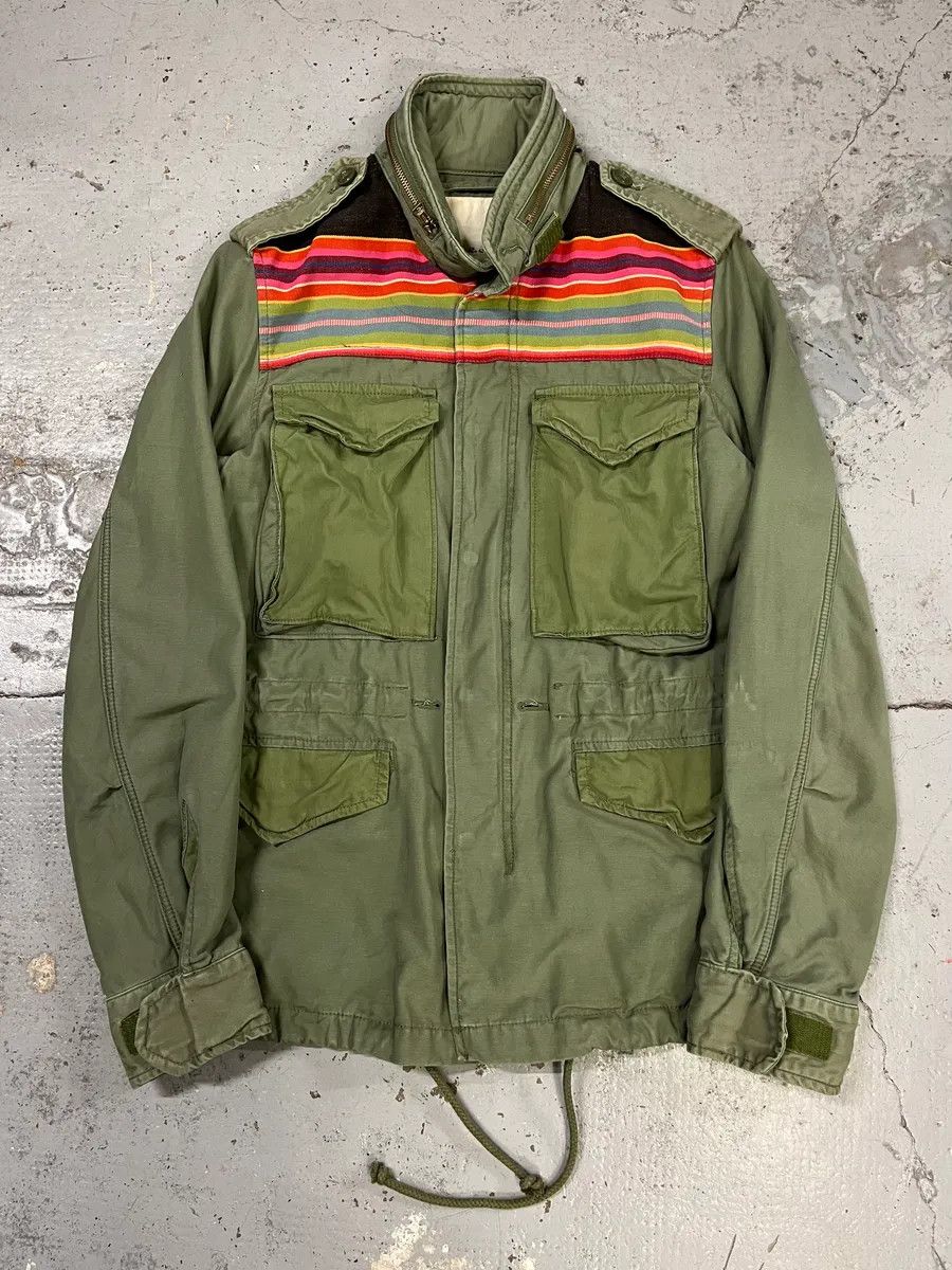 Polo Ralph Lauren 2010s Ralph Lauren Denim Supply Military Khaki Parka Cargo Jacket Size US M / EU 48-50 / 2 - 1 Thumbnail