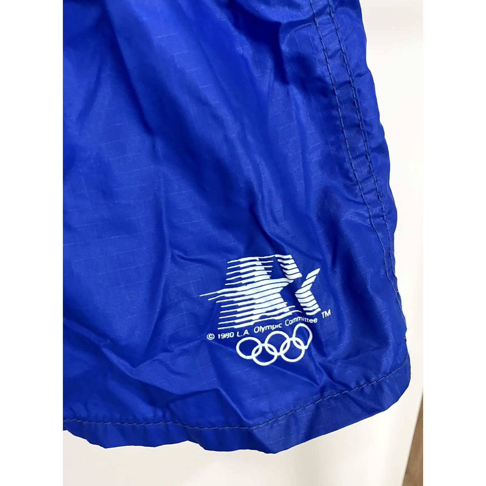 Levi's VTG Levi's Tempo Running Shorts Size L Mens Blue logo Olympic 1980 EUC Size US 33 - 3 Thumbnail