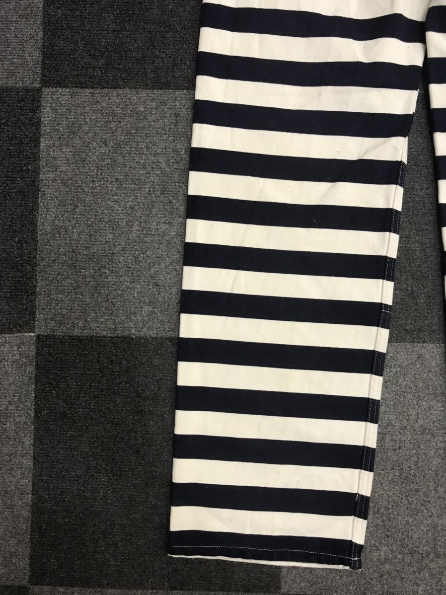 Japanese Brand Very Rare Prisoner Stripe Ballon Duck Canvas Pant Size US 35 - 16 Thumbnail