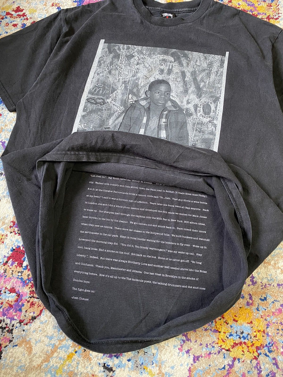 Stussy Y2K Stussy X Josh Cheuse Limited Edition Size US L / EU 52-54 / 3 - 3 Thumbnail
