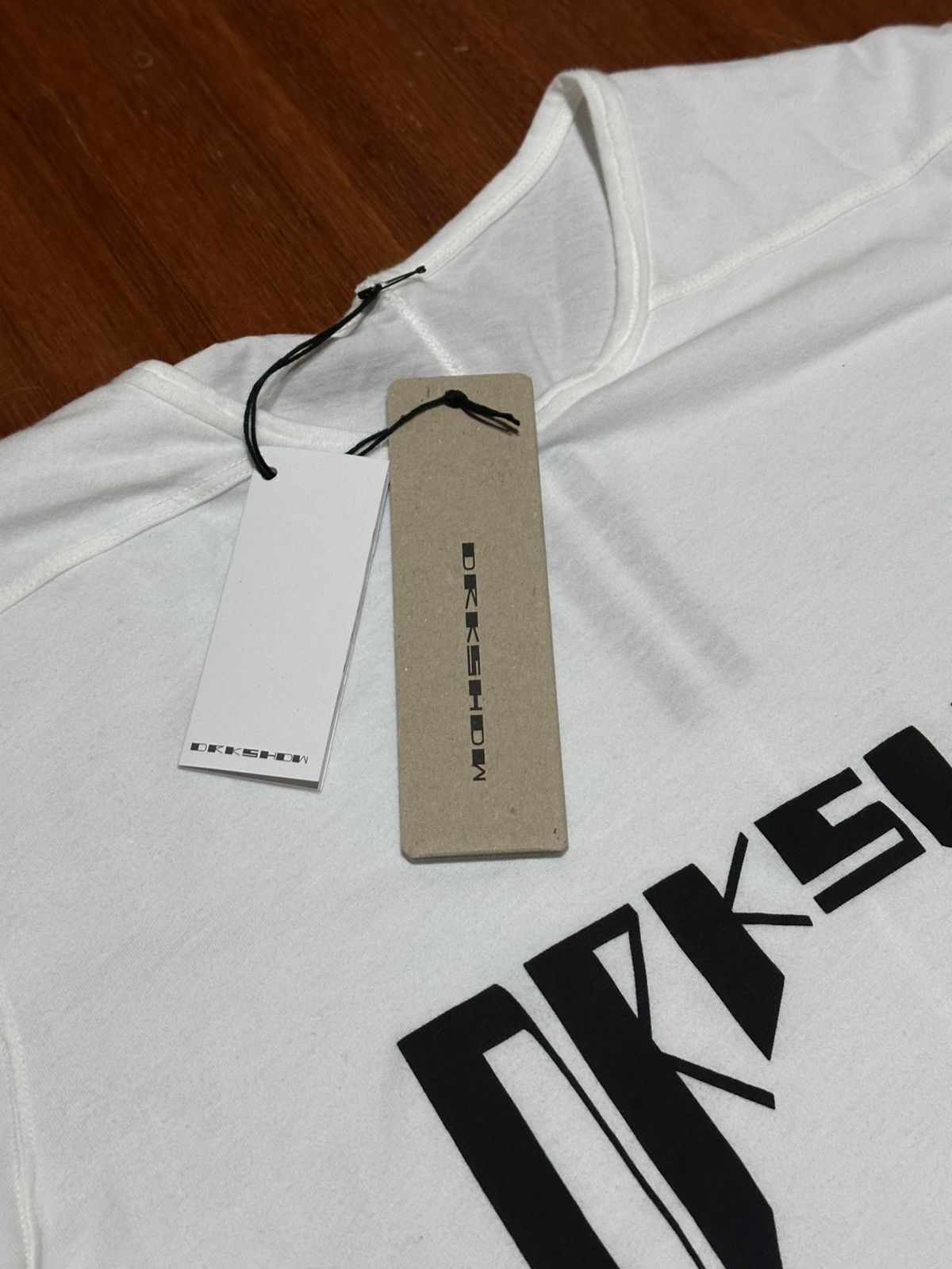 Rick Owens Drkshdw Rick Owens Drkshdw tee Size US S / EU 44-46 / 1 - 3 Thumbnail