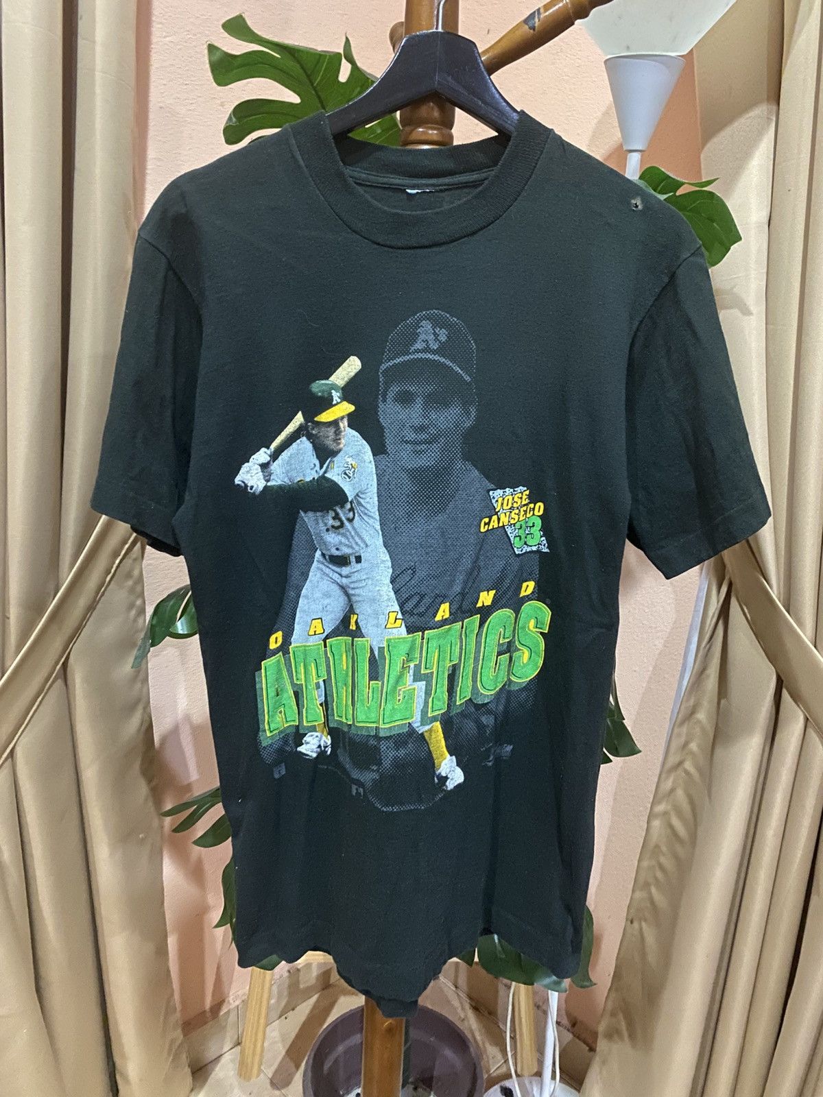 MLB × Salem Sportswear Vintage 1991 José Canseco Oakland Athletics T-Shirt – Salem Size US S / EU 44-46 / 1 - 1 Thumbnail