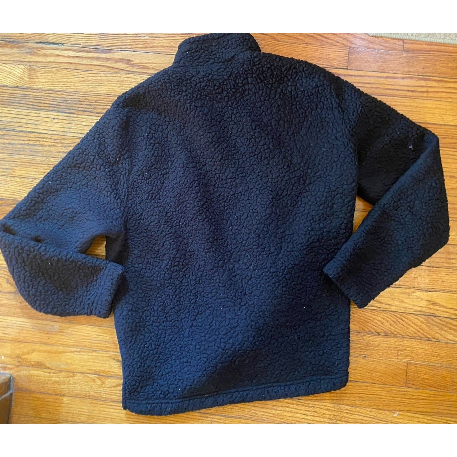 Port Authority Frito Black Sherpa Pullover Sweatshirt Women’s Men’s XL Size XL / US 12-14 / IT 48-50 - 3 Thumbnail