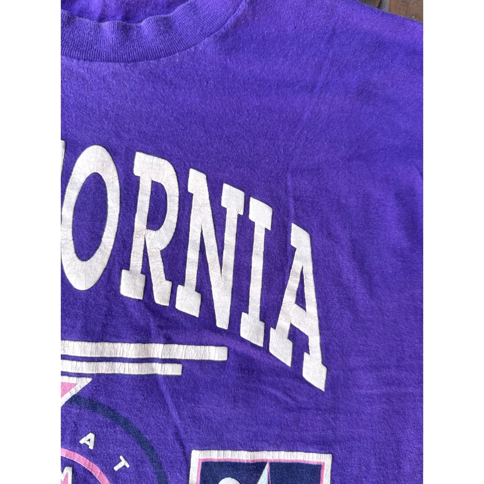 Greats VINTAGE 90s California Great Outdoors T-Shirt Large Single Stitch Size US L / EU 52-54 / 3 - 7 Thumbnail