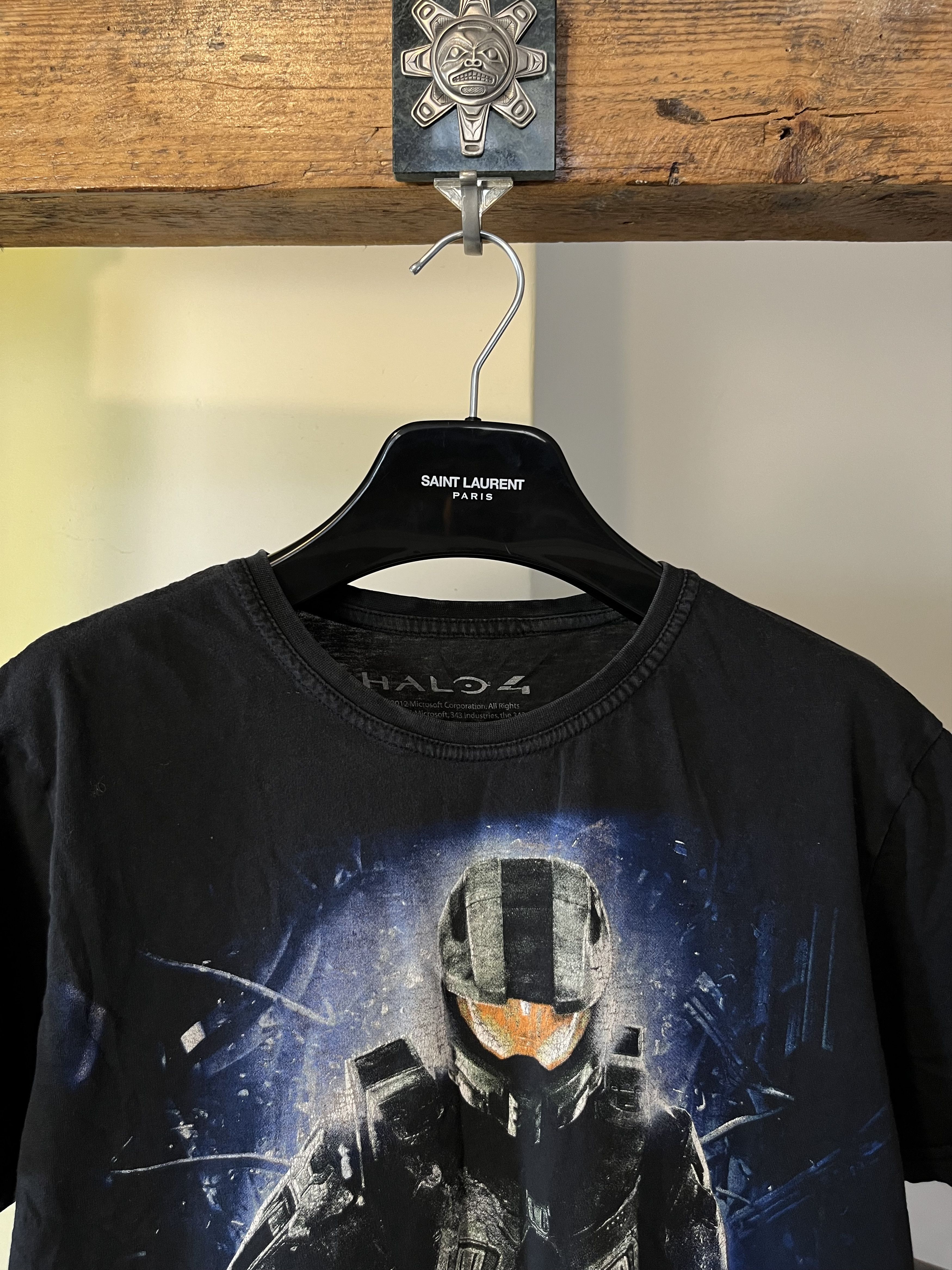 Halo × Microsoft × Vintage Vintage Halo 4 Promo Microsoft Game Playstation Xbox Size US L / EU 52-54 / 3 - 3 Thumbnail