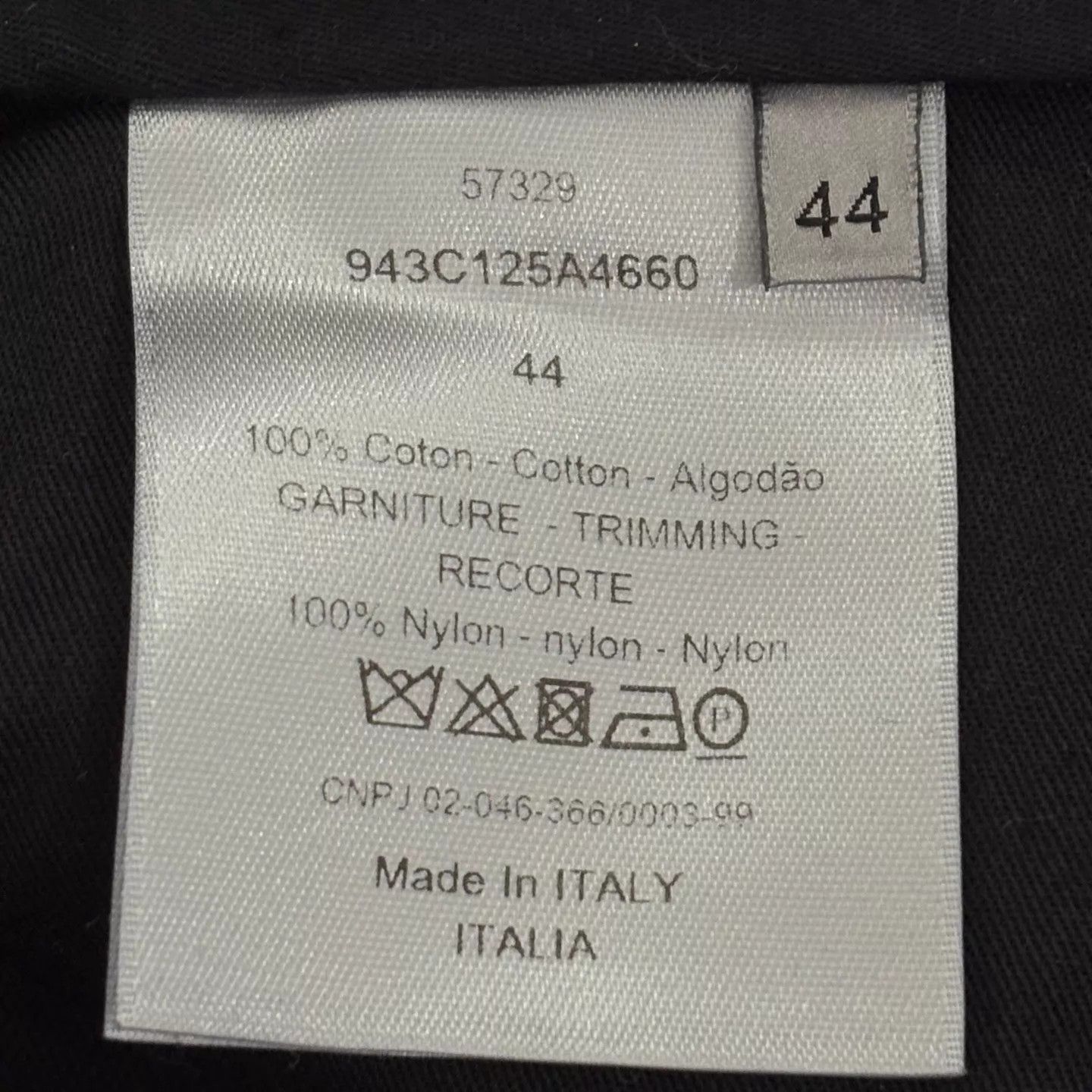 Dior Dior Metal Plaque Cargo Pants Black Size US 28 / EU 44 - 4 Thumbnail