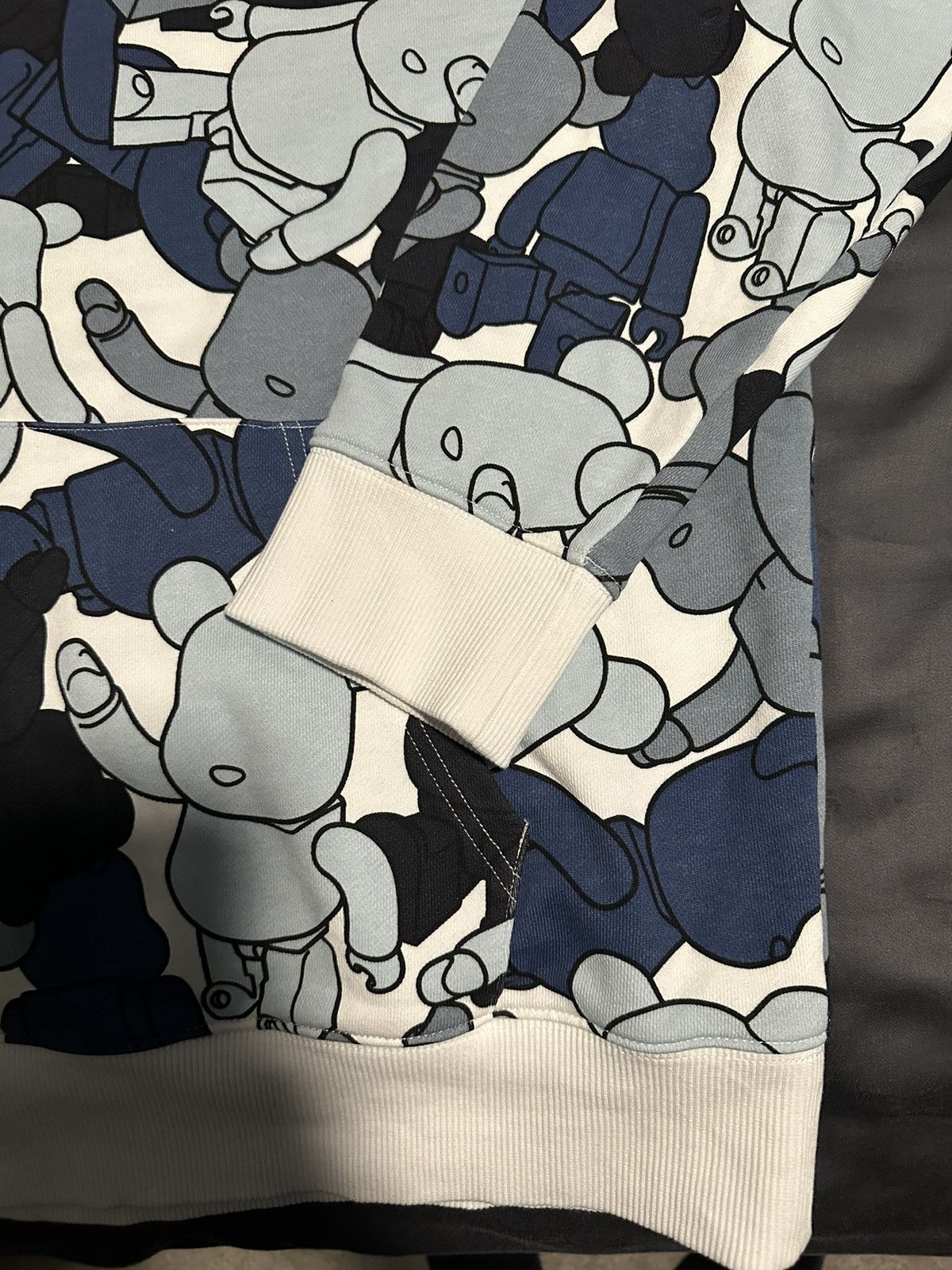 Kith Kith x Bearbrick Pattern Hoodie (Large) Size US L / EU 52-54 / 3 - 7 Thumbnail