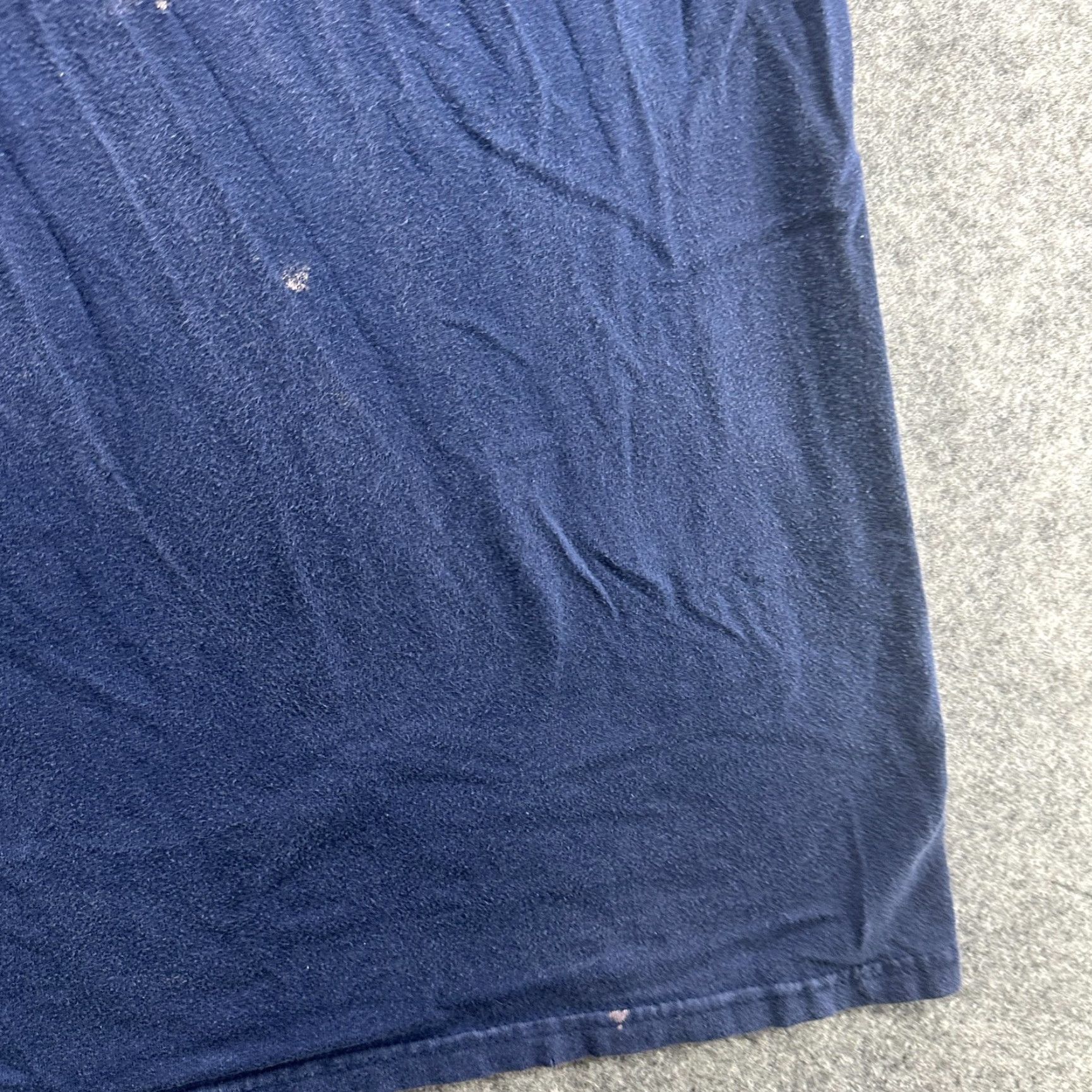 Hanes VINTAGE Hanes Beefy-T Patriotic Flag Shirt Mens Large Blue Red Star USA 90s Tee Size US L / EU 52-54 / 3 - 6 Thumbnail