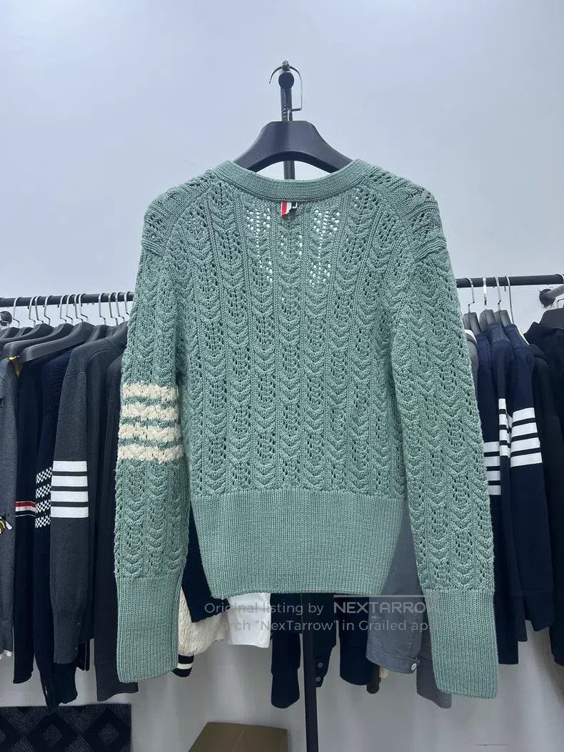 Thom Browne Thom Browne Wool cardigan Size US XS / EU 42 / 0 - 2 Thumbnail