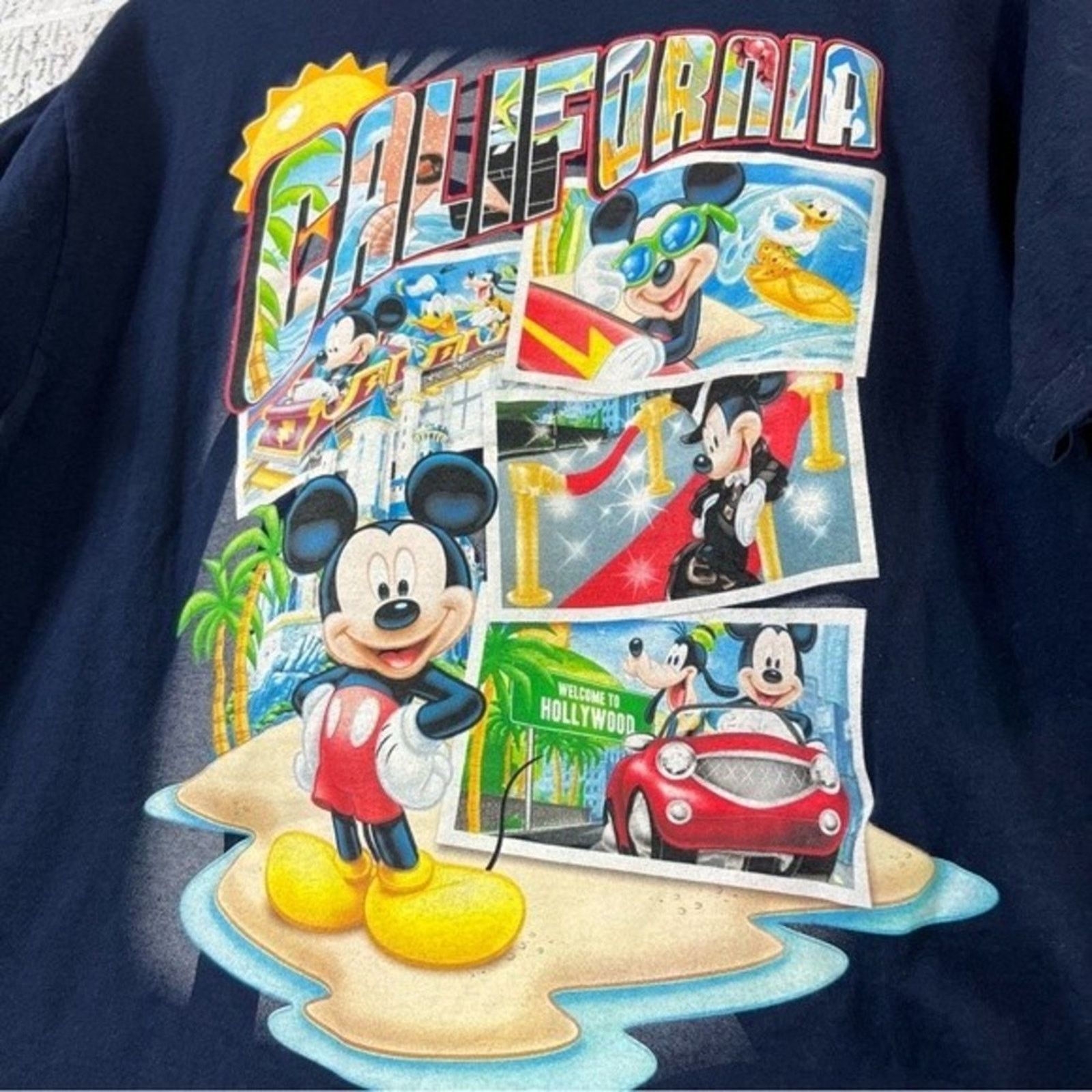 Disney Disney California Large Mickey Disney Park Adult T-Shirt Tee Size L / US 10 / IT 46 - 2 Thumbnail